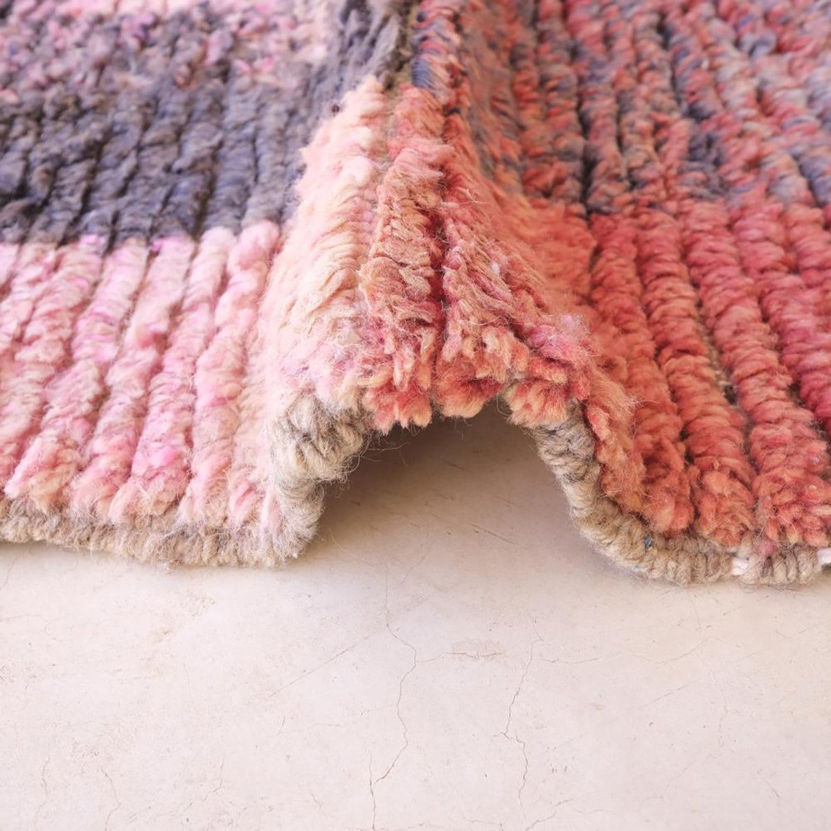 Marokkanischer Berber Teppich reine Wolle 115 x 187 cm