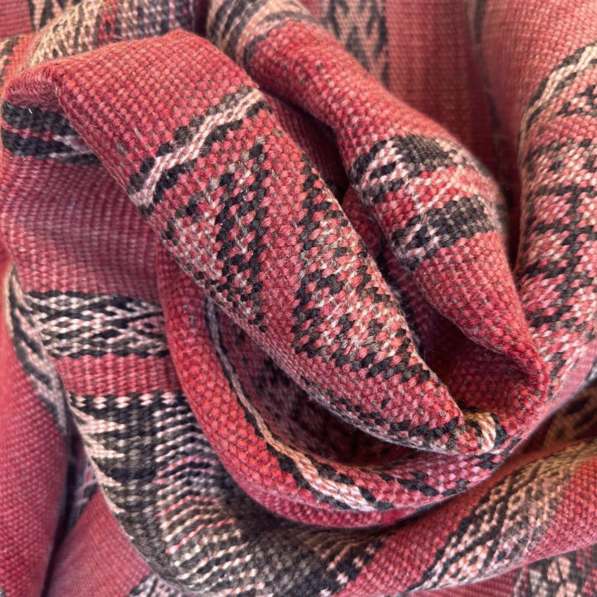 Marokkaner Berber Kilim reiner Wolle 150 x 282 cm Teppich