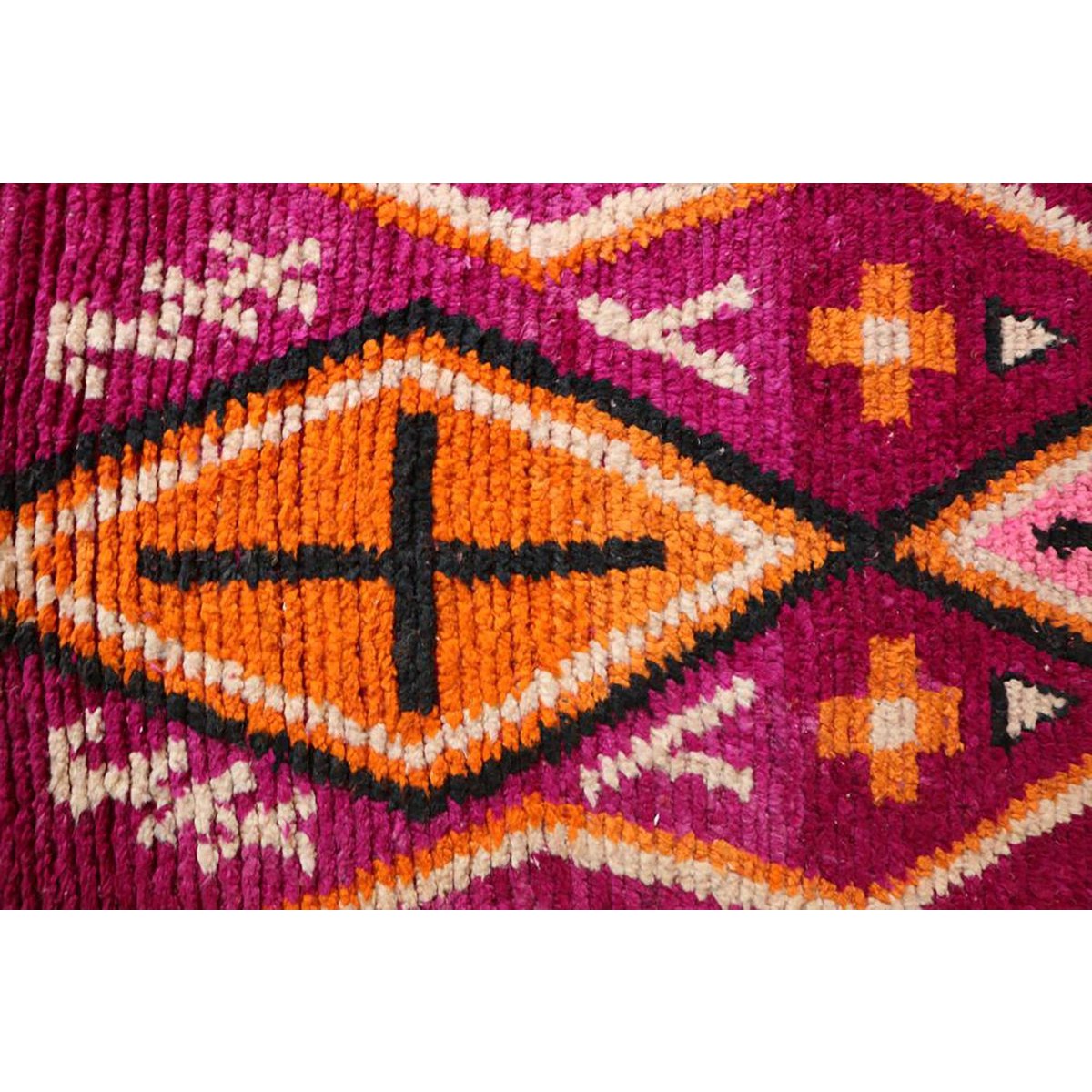 Marokkaner Berberkorridor Teppich reines Woll 78 x 507 cm