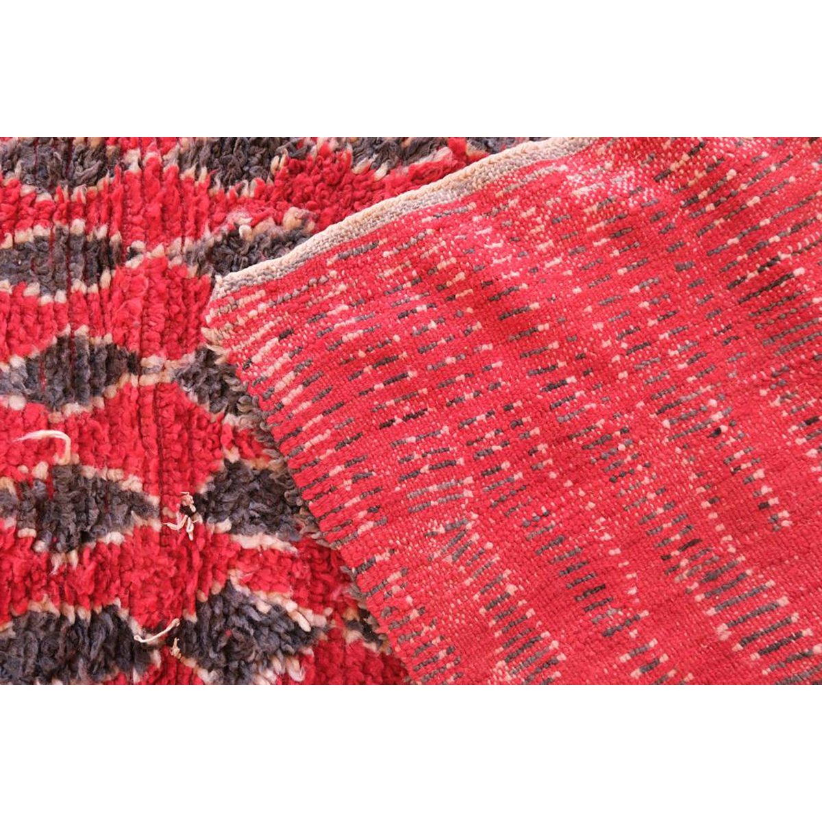 Marokkaner Berber Teppich reine Wolle 86 x 241 cm