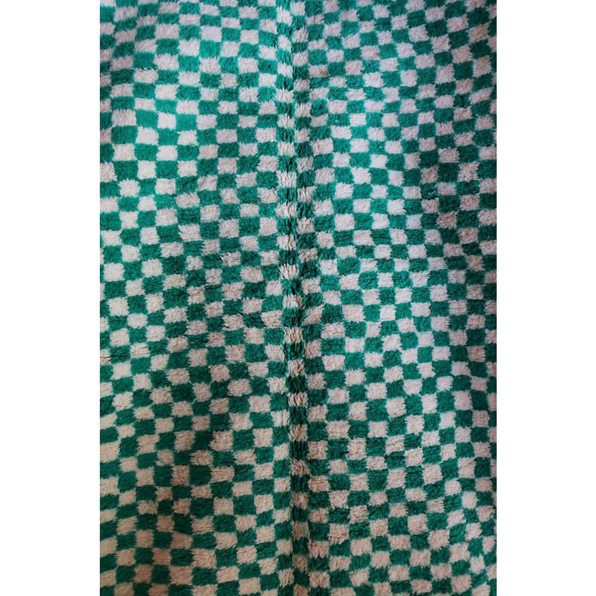 Berber Teppich reine karierte Wolle 166 x 269 cm