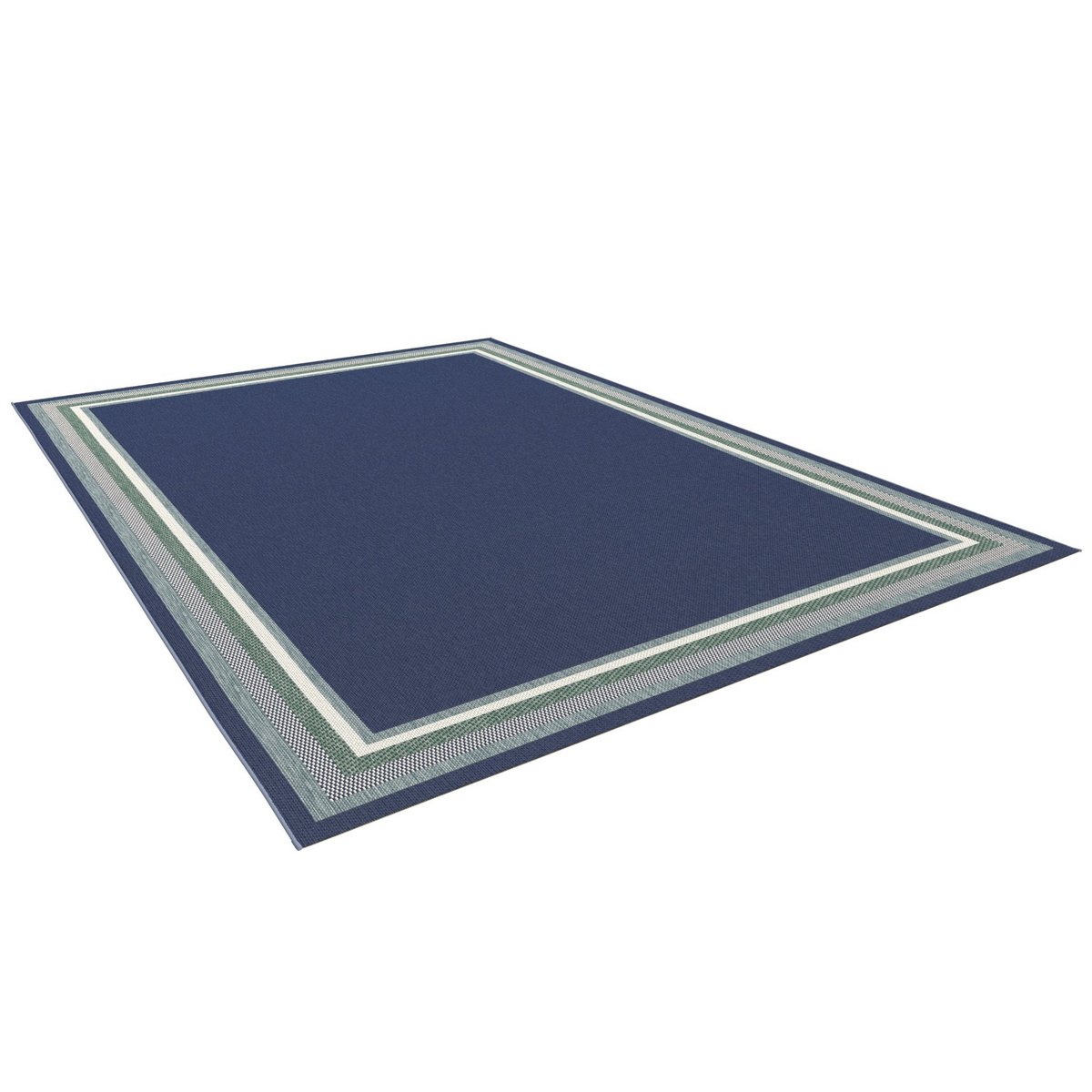 Ethnischer Teppich im Innenbereich im Freien