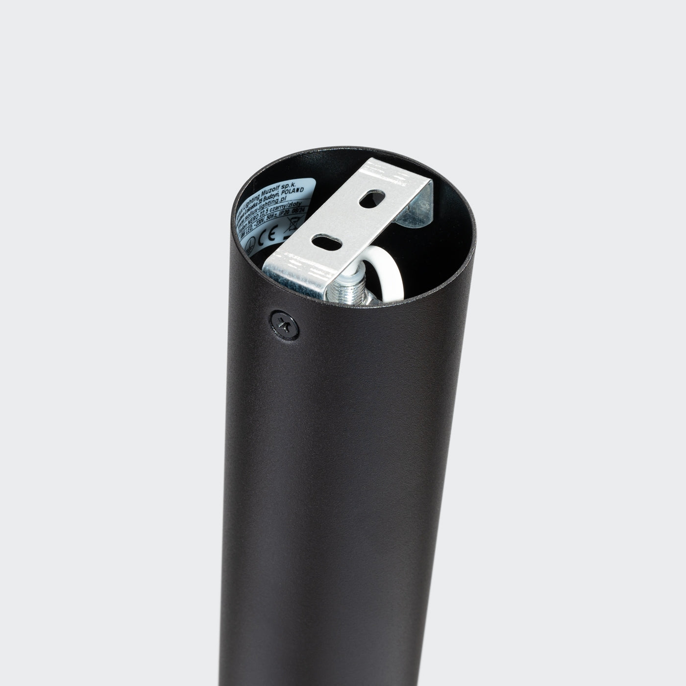 Plafond NERO 22,5 Schwarz Gold – Elegante Zylinder-Deckenlampe für stilvolle Räume