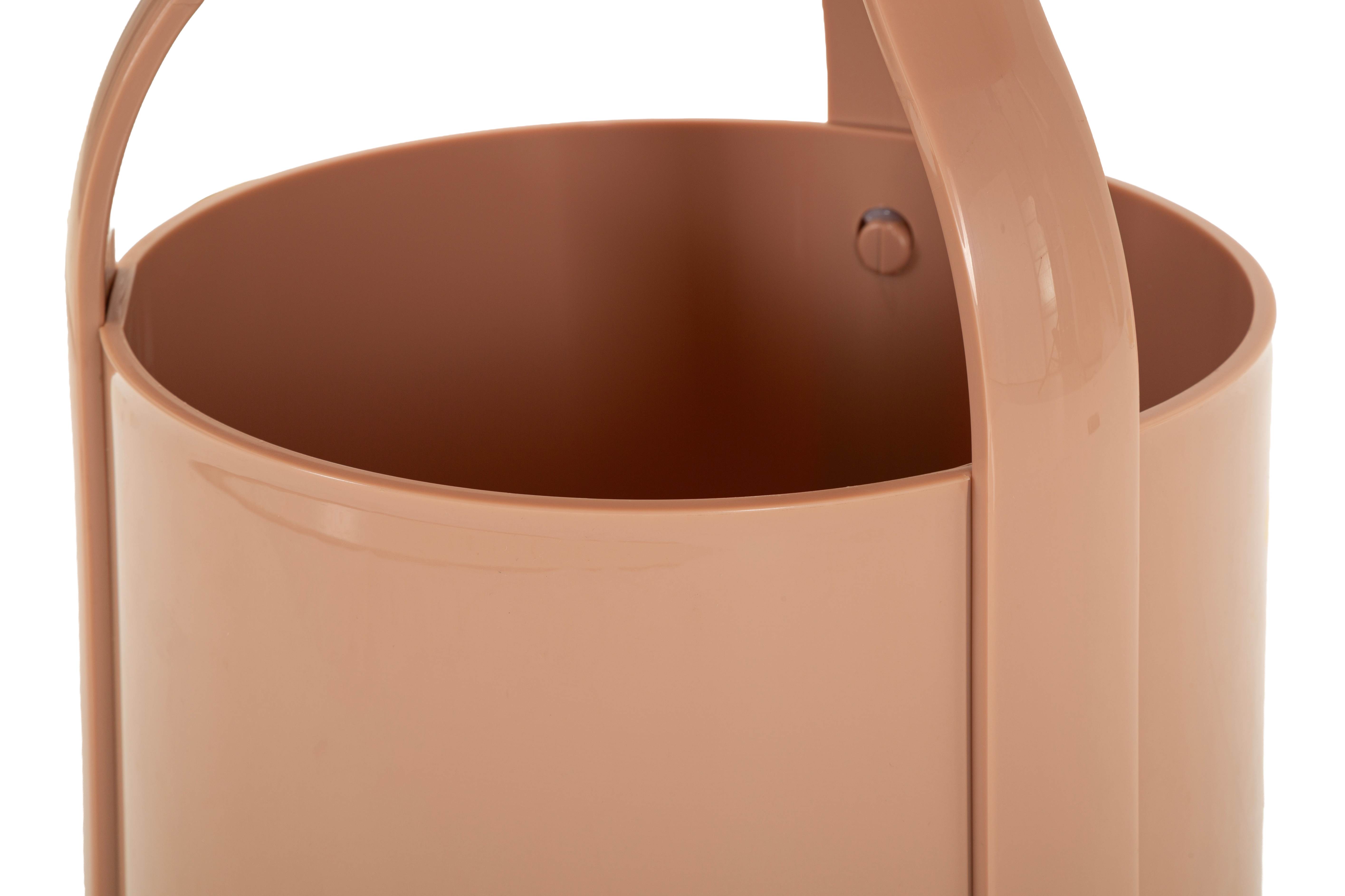 Beistelltisch Irisa Rosa Modern mit Zeitungsfach