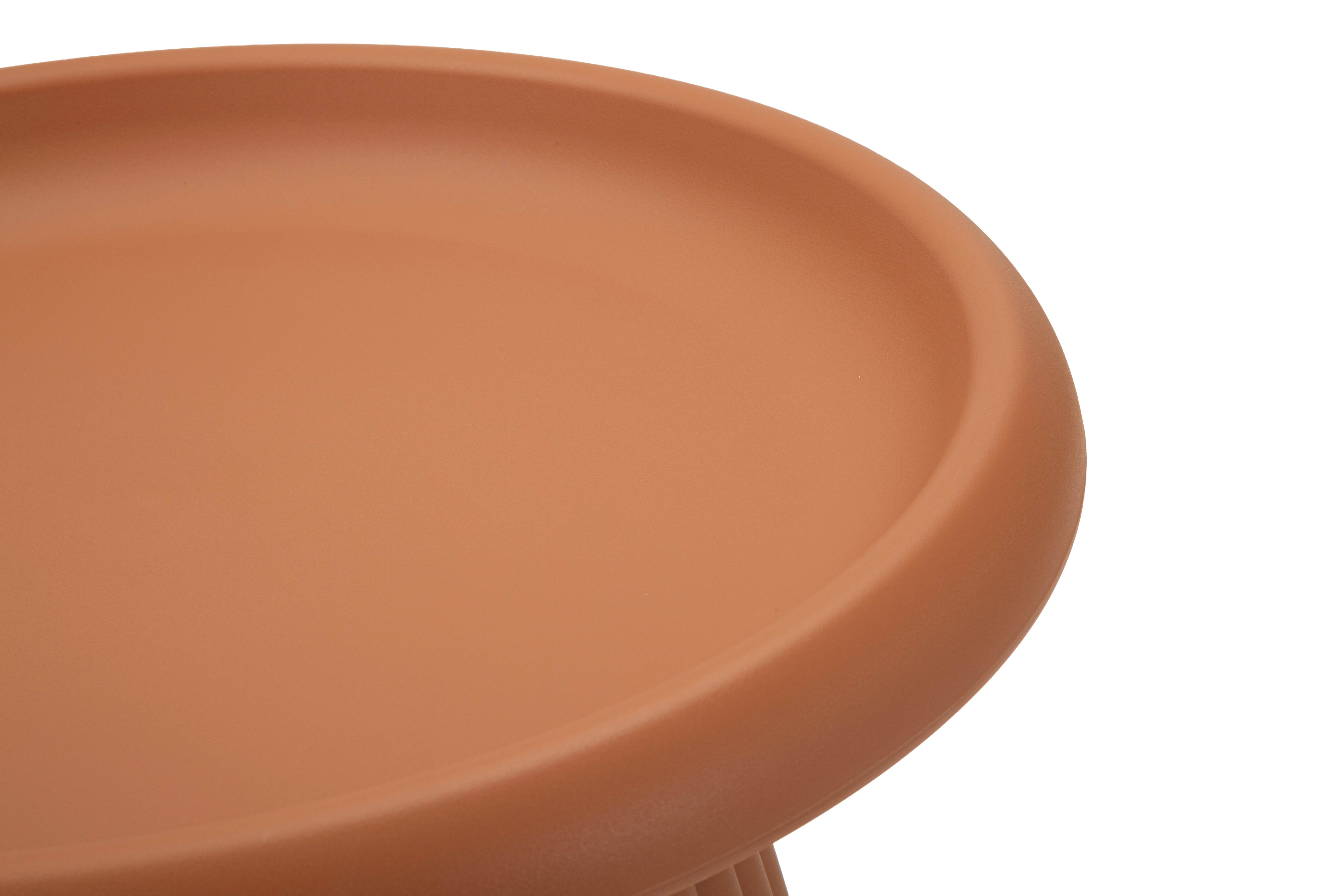 Beistelltisch Calvero Design Terrakotta Modern Rund