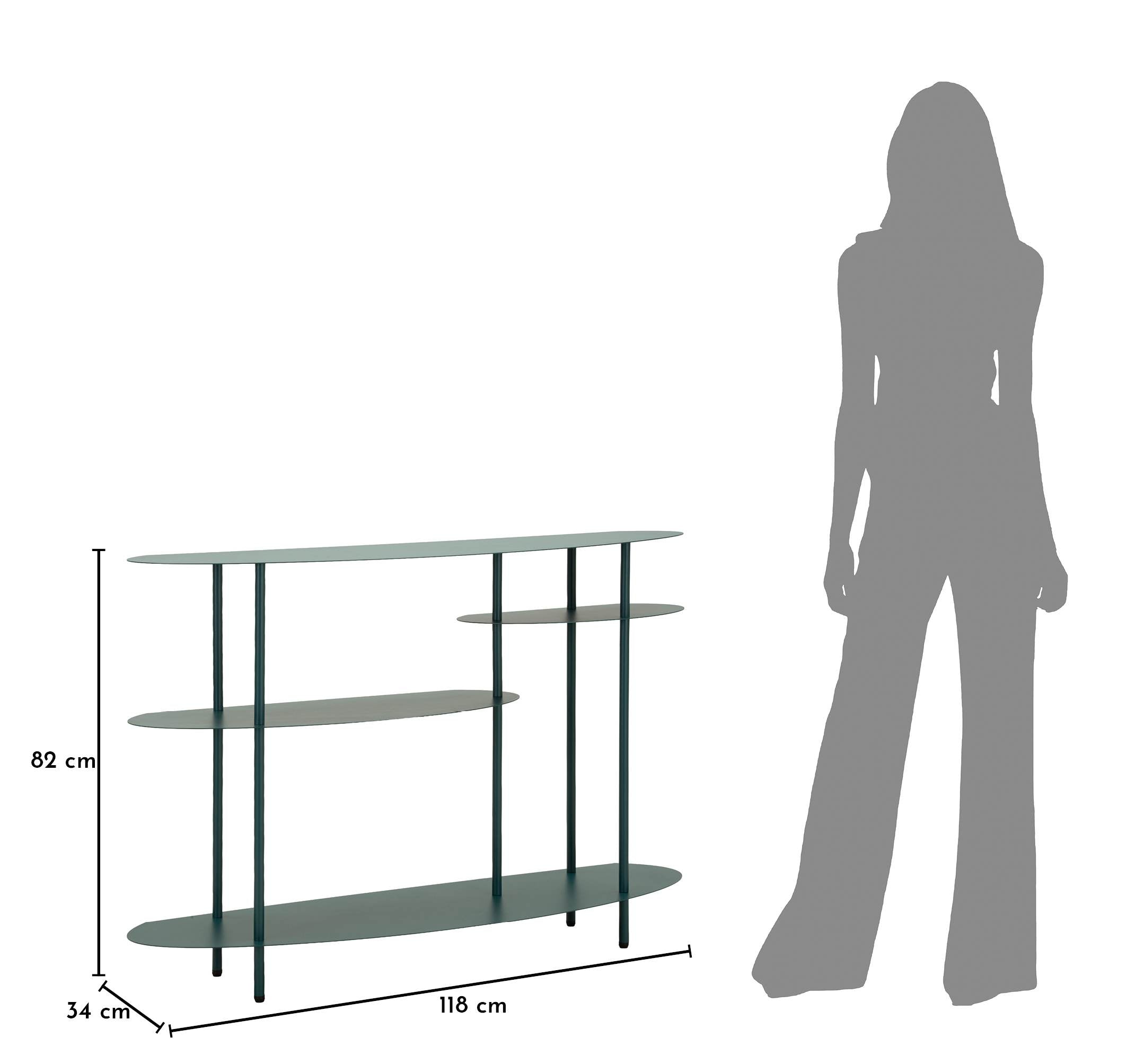 Konsole Saturno Plus Ottanio modern Metall 118 cm
