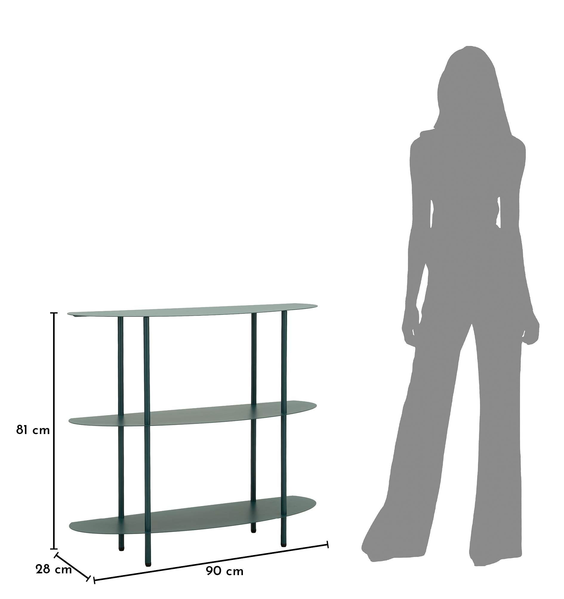 Konsole Saturno Ottanio modern Metall 90 cm