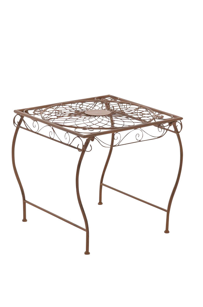 IJzeren tafel Zarina, 50 x 45 cm