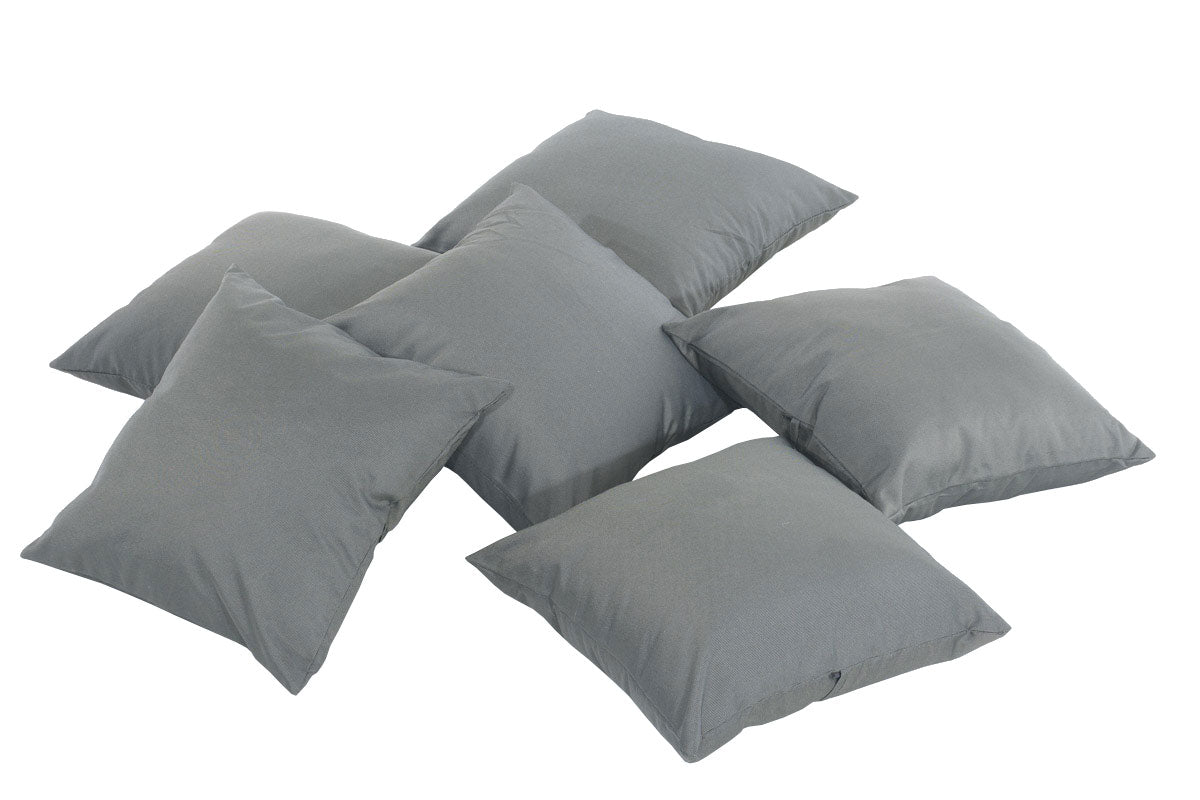 6x decorative cushions 45 x 45 cm