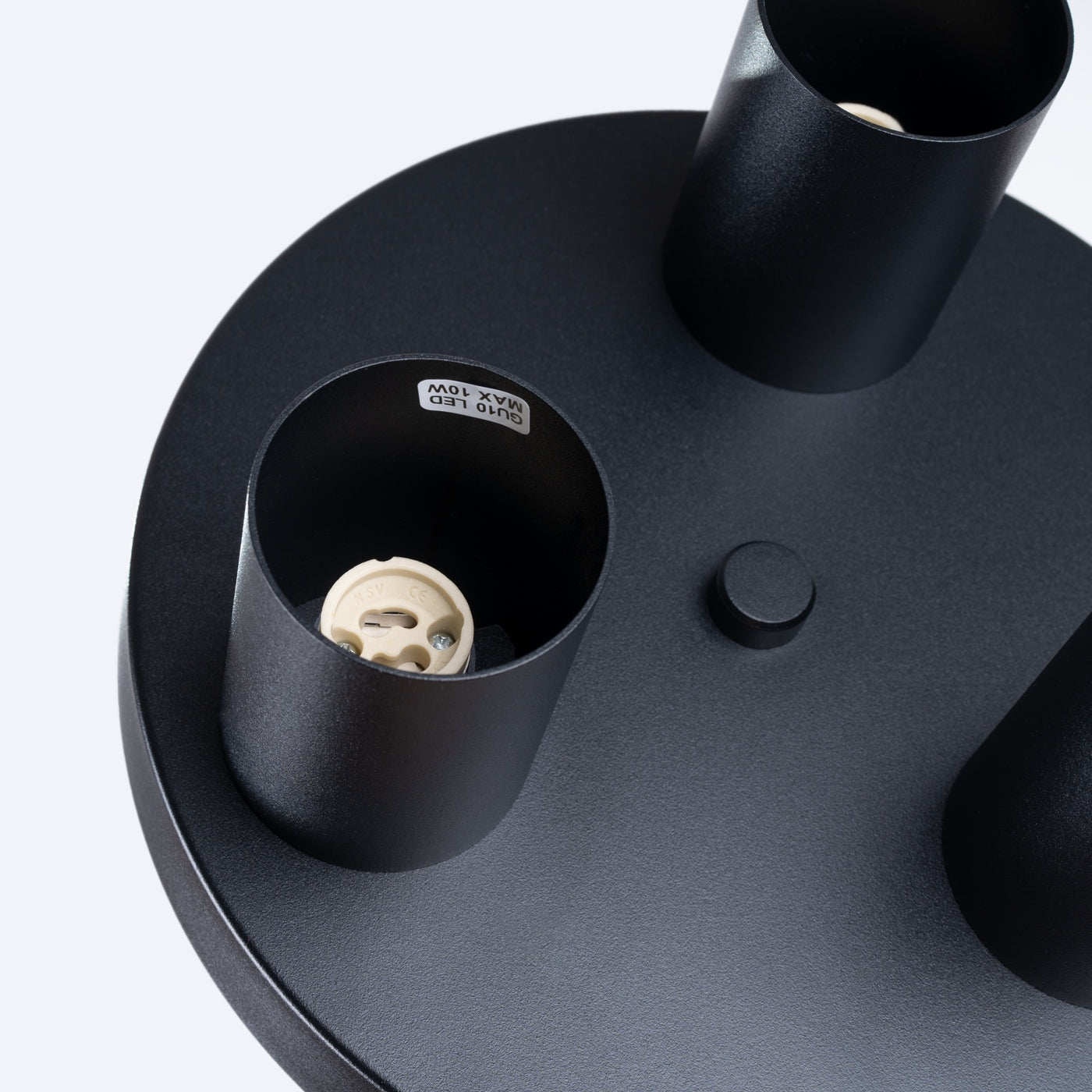 Plafond LAGOS 3P Schwarz – Minimalistische Deckenleuchte in stilvollem Schwarz