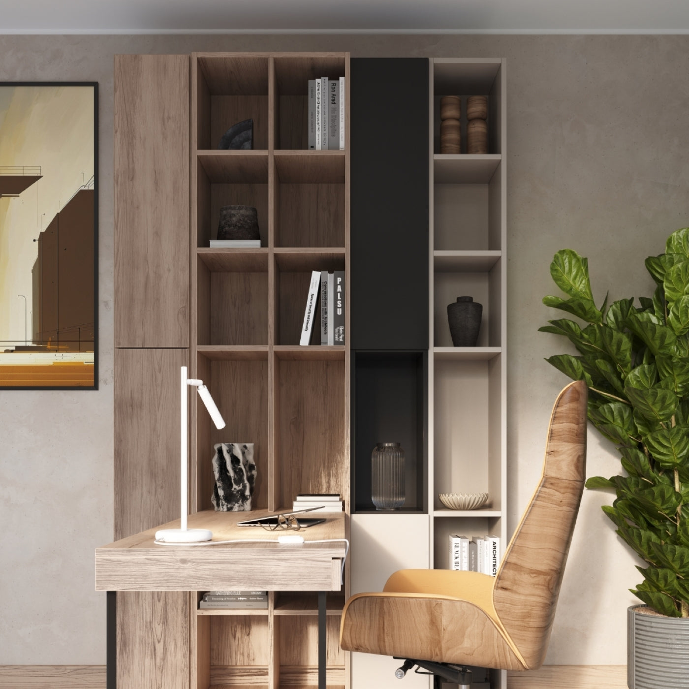 Table lamp PASTELO White – Stylish table lamp for modern living