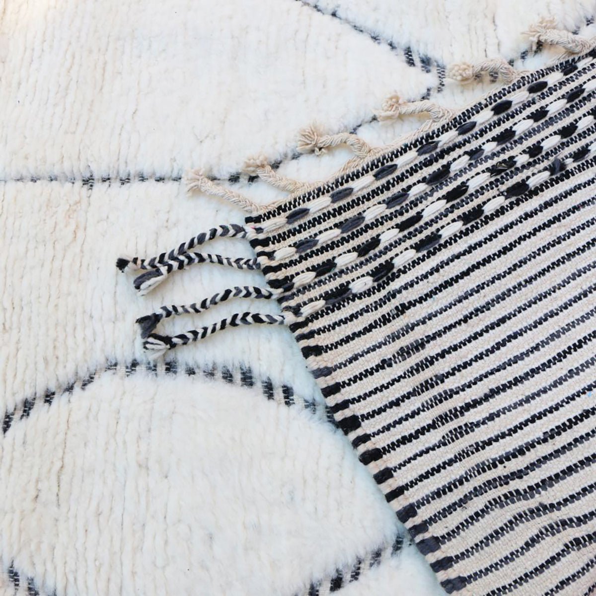 Marokkaans Berber tapijt van zuivere wol 203 x 289 cm