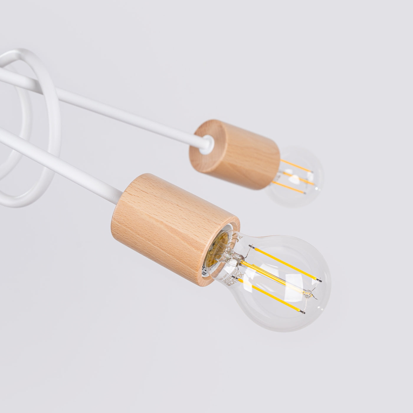 Kronleuchter EMBER 5 Weiß – Moderner Leuchter mit fünf Lichtquellen