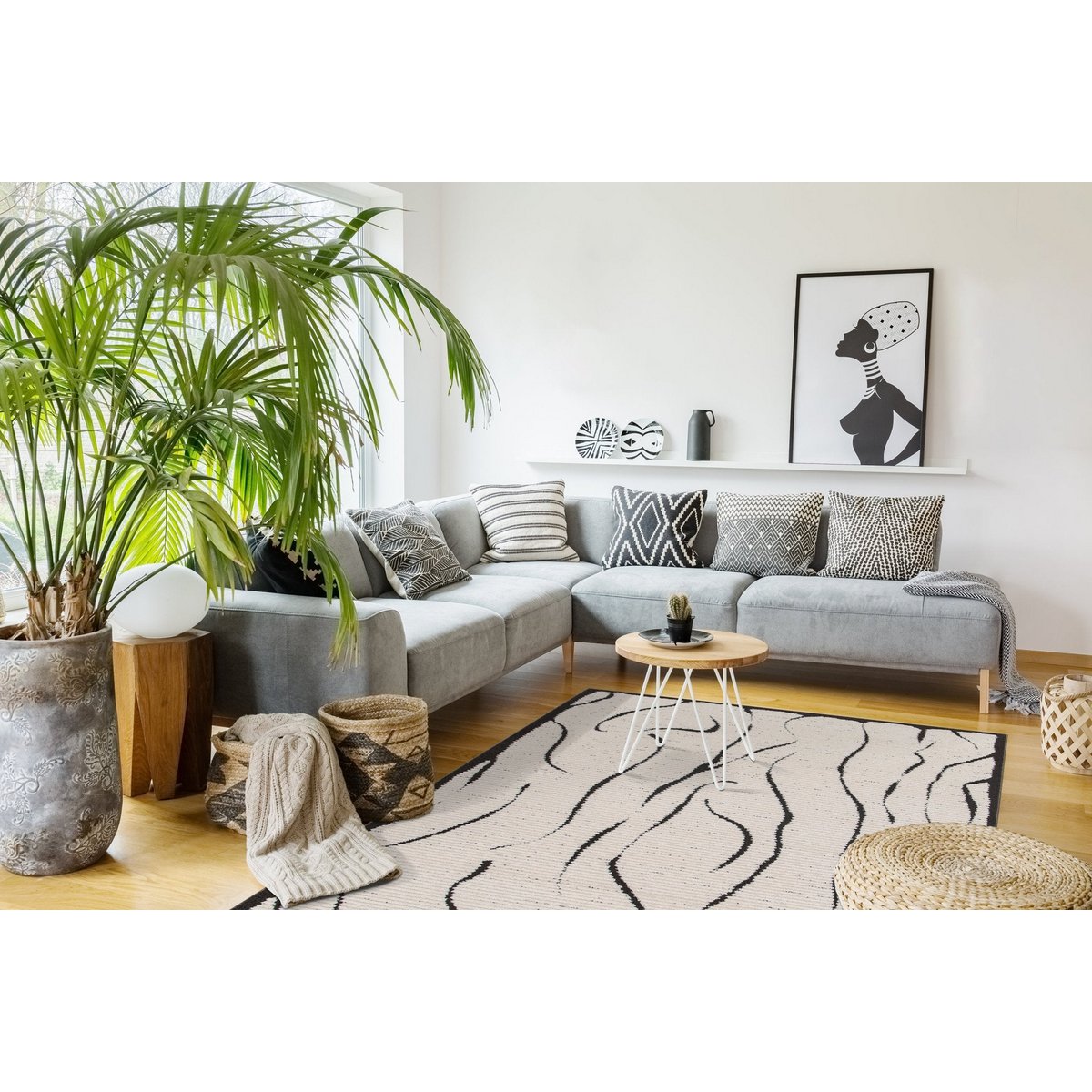 Hoch niedrigerer Effekt Teppichweichheit Polypropylen und Mirage Polyester