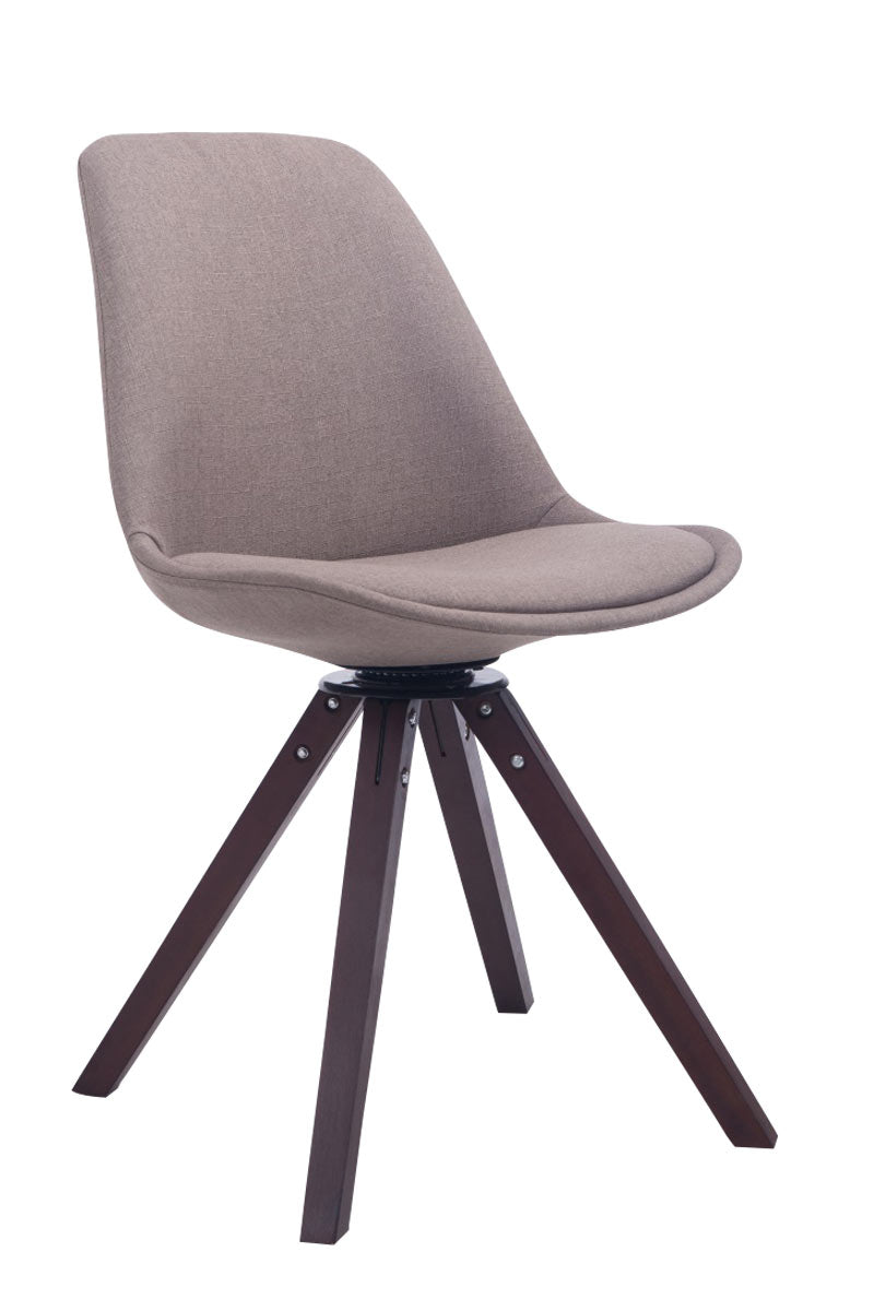 Besucherstuhl Troyes Drehbar Stoff Square