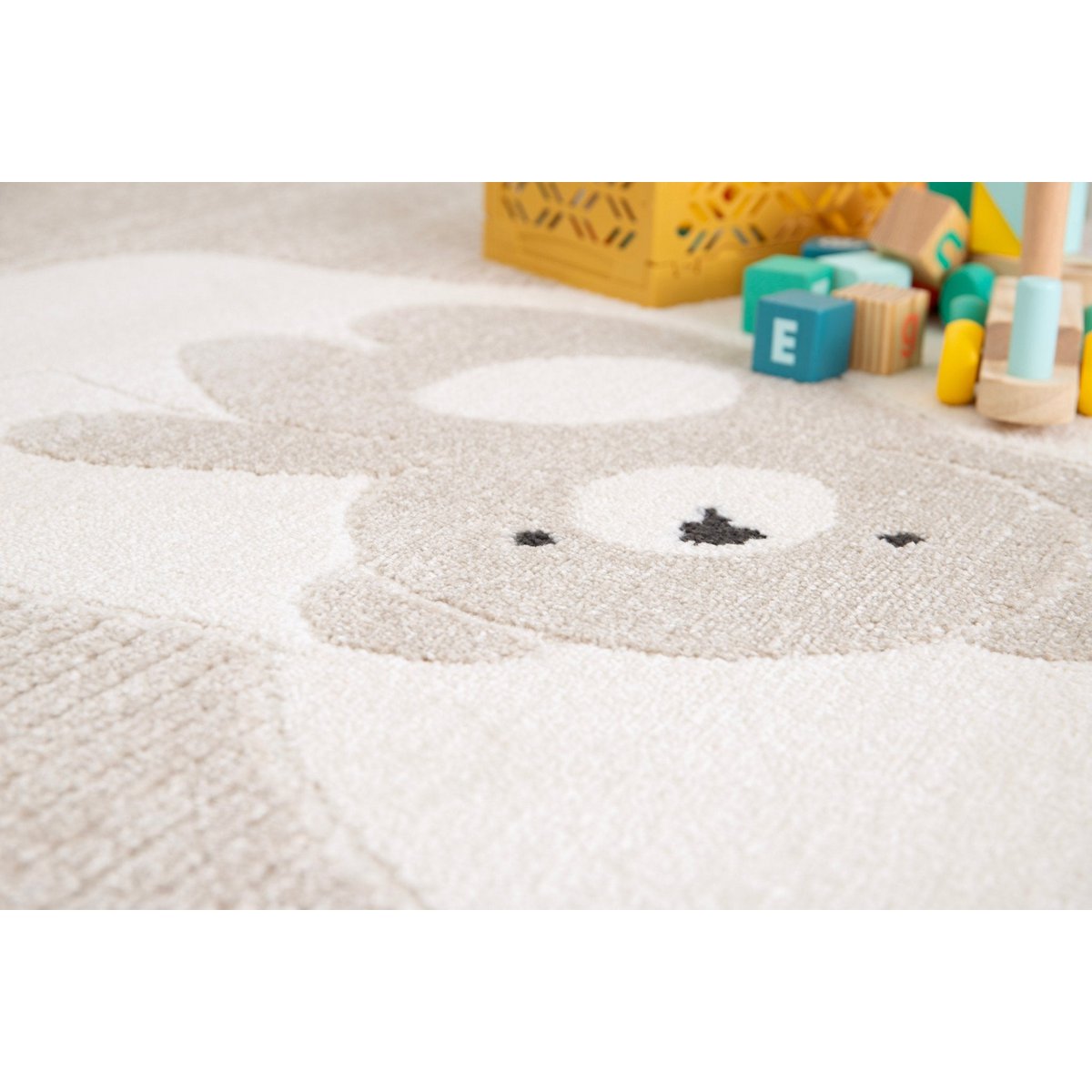 Kinderteppich weicher Bär geformtes Kuschel