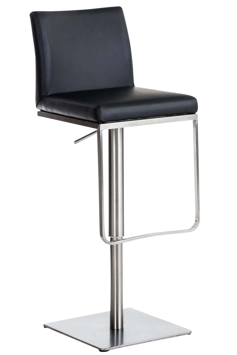 Panama bar stool with faux leather cover