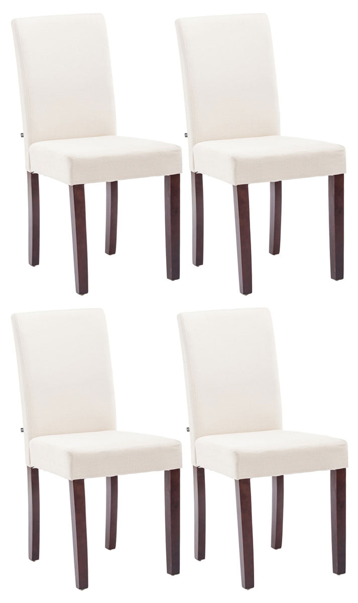 Set van 4 eetkamerstoelen Ina stof