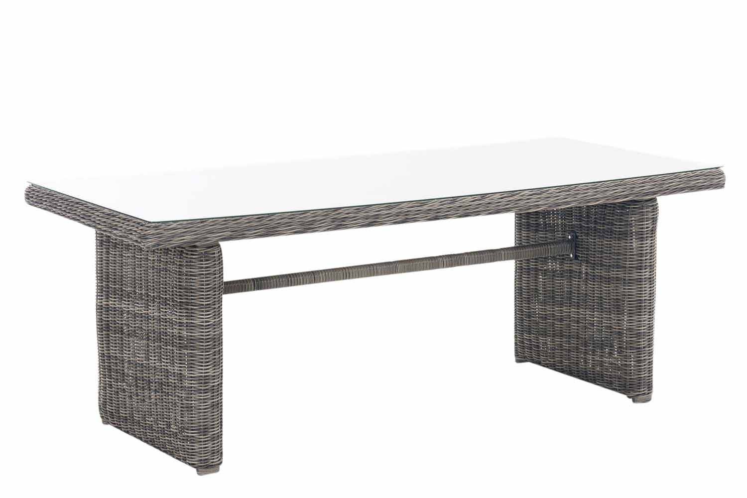 Polyrattan table Fontana XL 200 x 90 cm