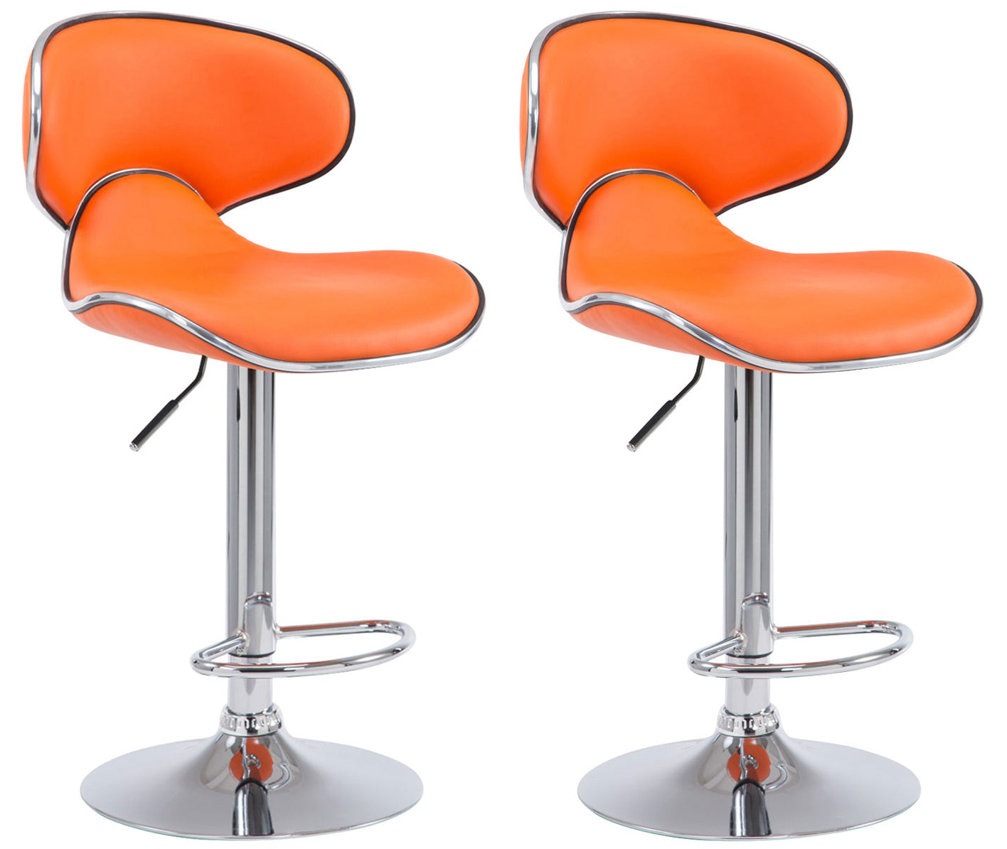 2er Set Barhocker Las Vegas Kunstleder