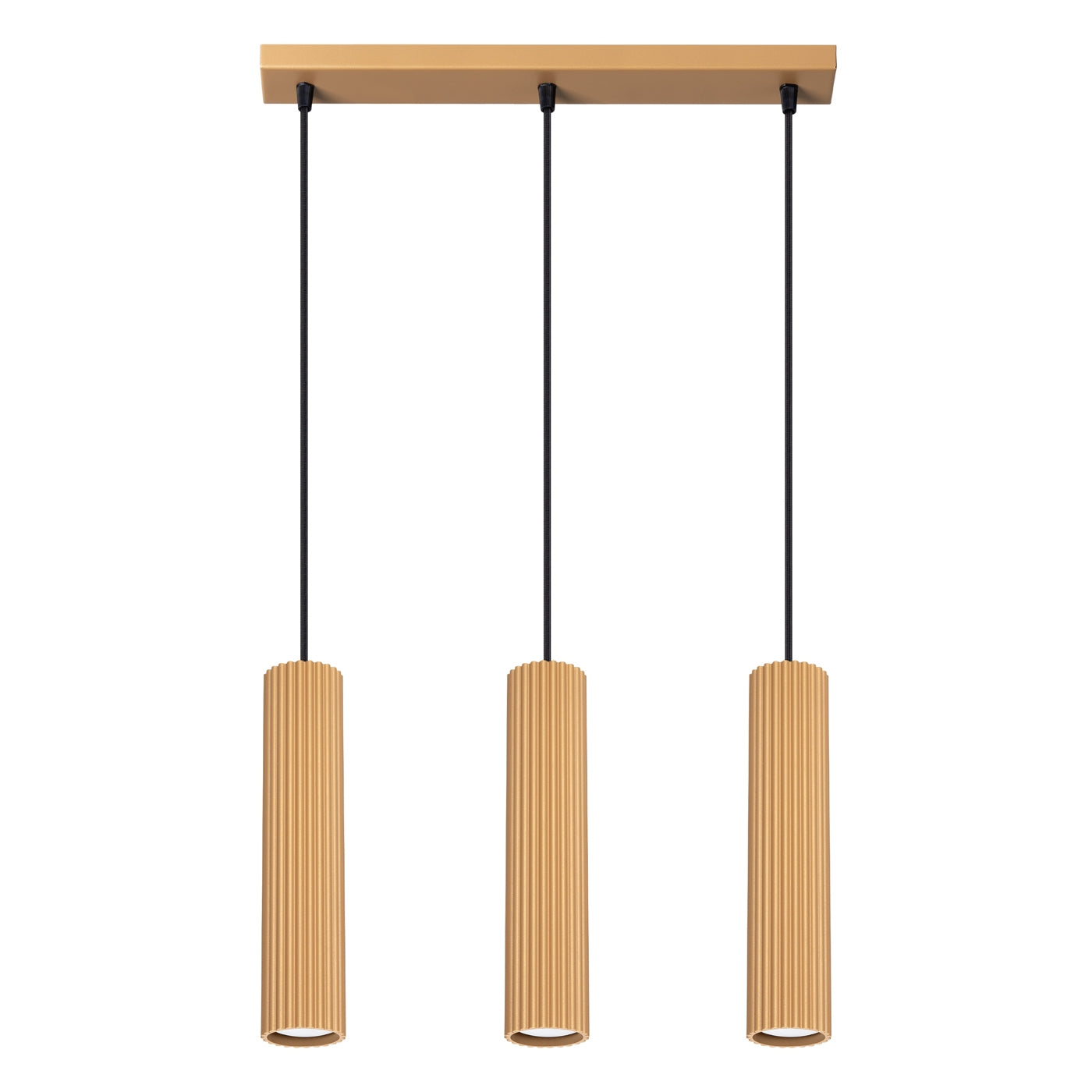 Pendelleuchte KARBON 3L golden