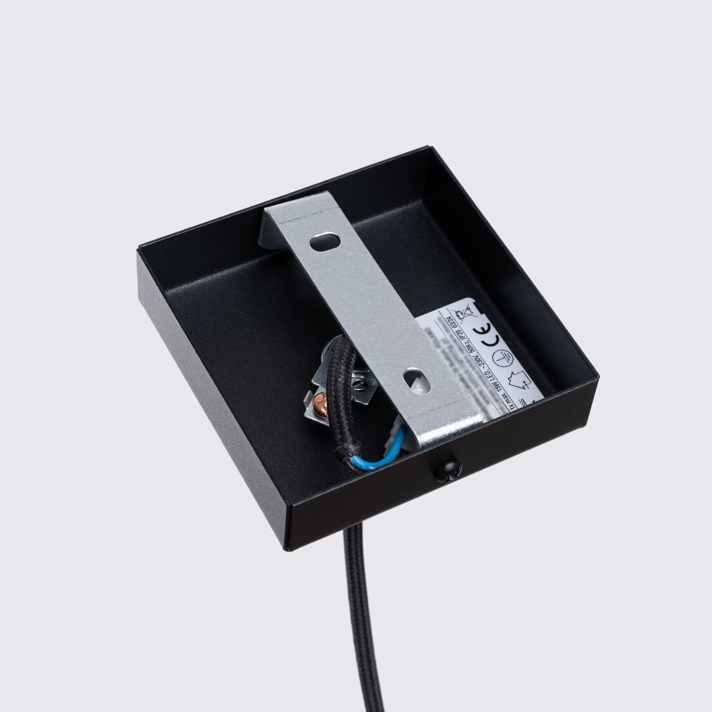 Pendelleuchte KARBON 1 Schwarz Aluminium GU10 Modernes Design