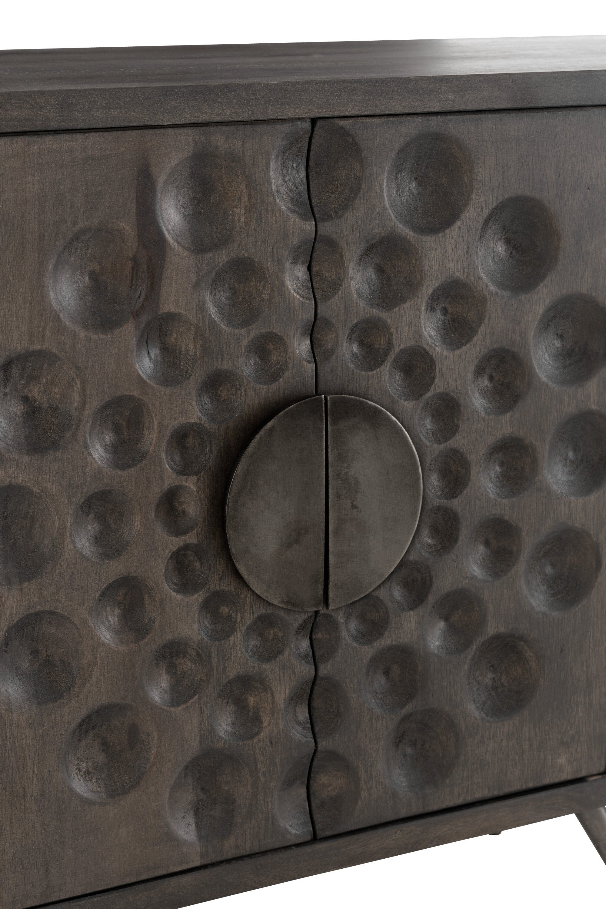 Kommode Sideboard "Ethnisch" Tradition trifft auf Funktionalität in Mangobaum Braun