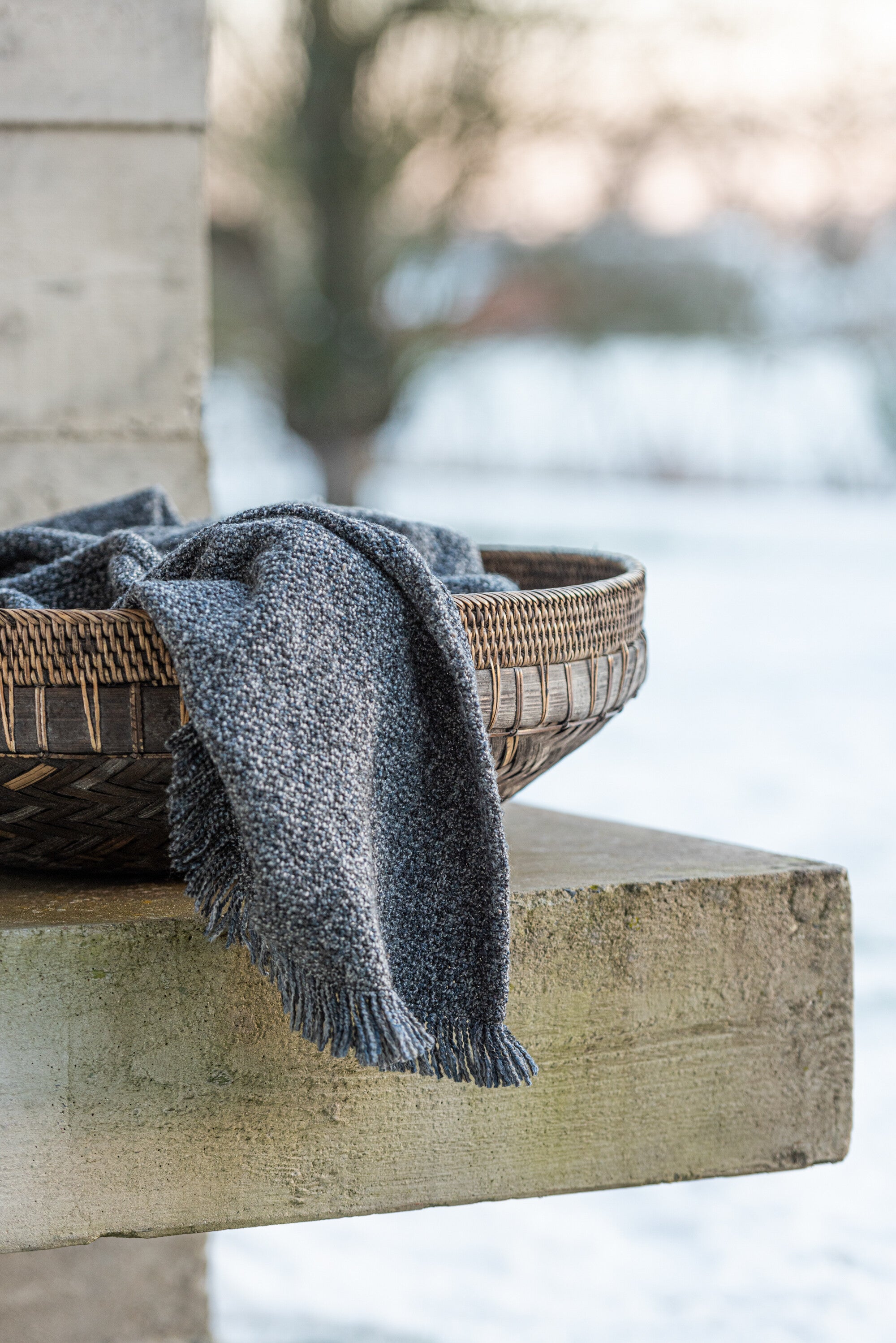 Exquisites 2er-Set Runde Rattan-Schalen in Schwarz Perfekt für stilvolle Dekoration und Aufbewahrung