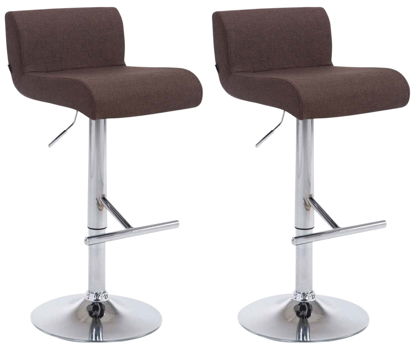 2er Set Barhocker California Stoff