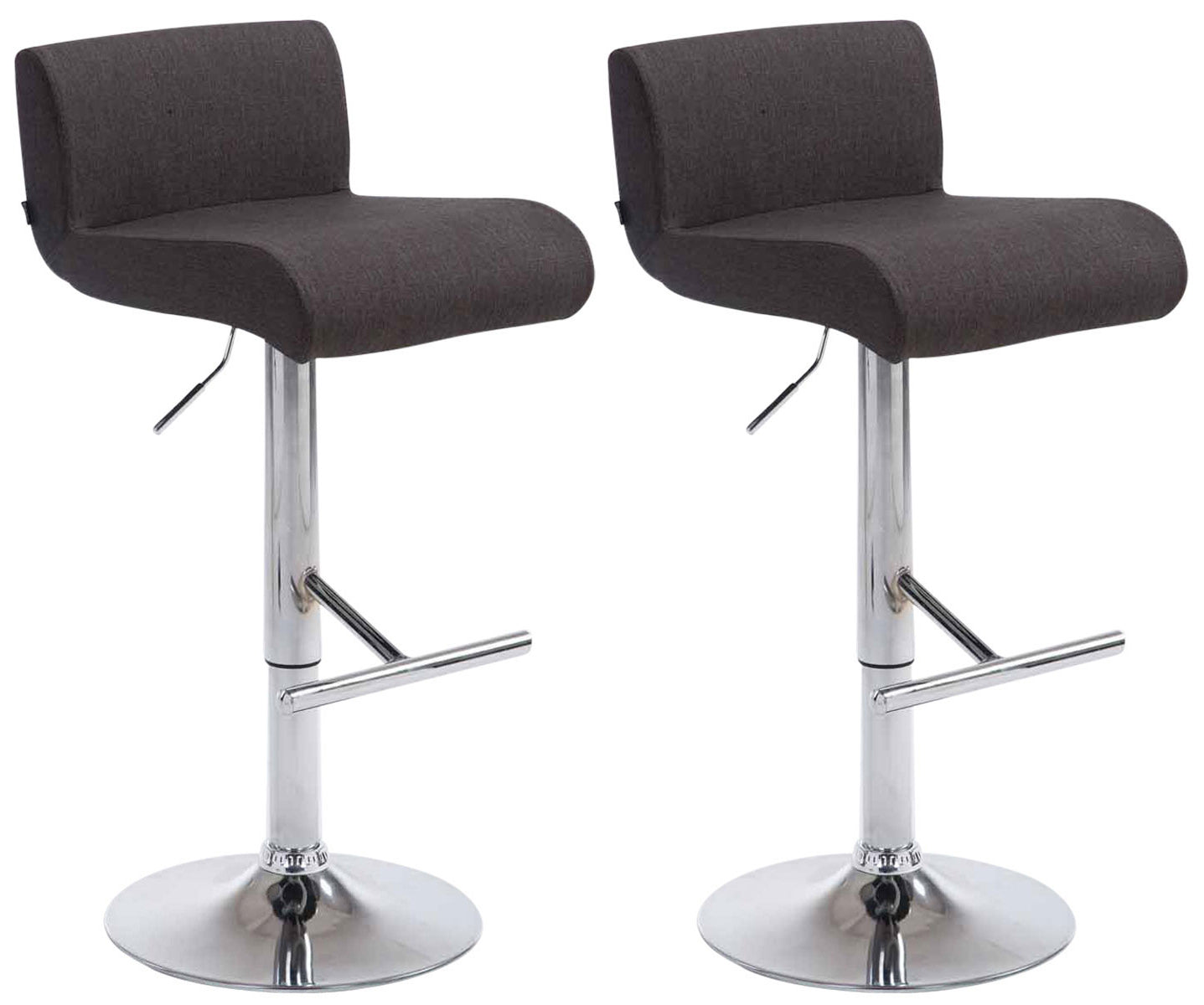 2er Set Barhocker California Stoff