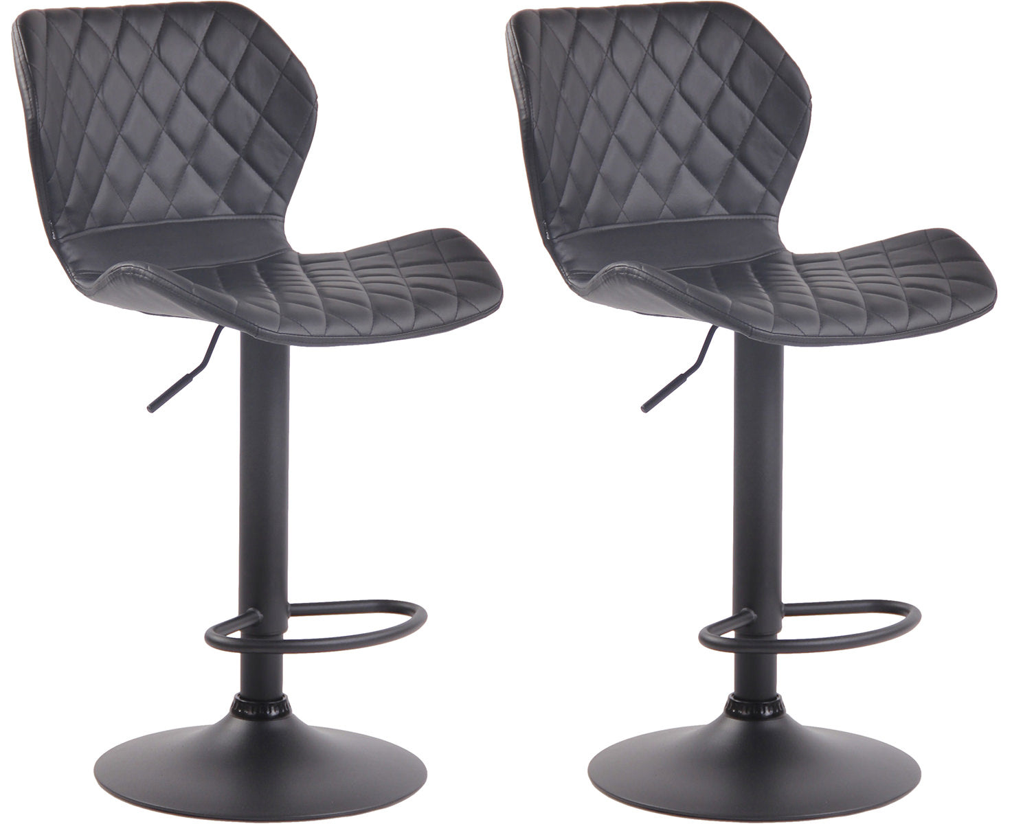 2er Set Barhocker Cork Kunstleder