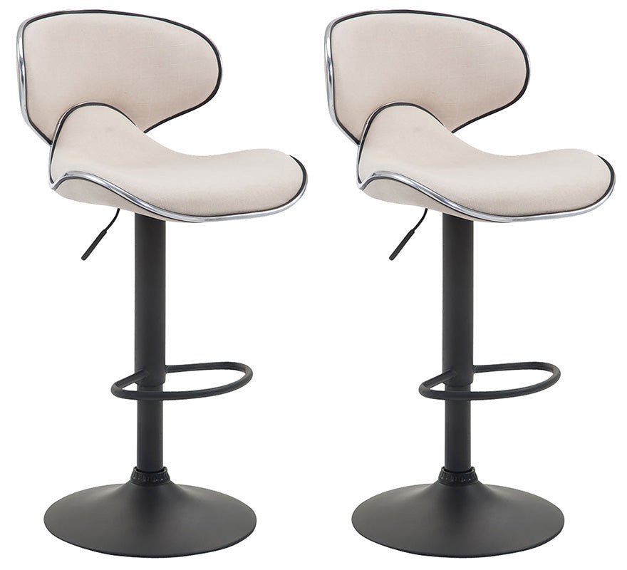 Set van 2 barkrukken Las Vegas V2 stof