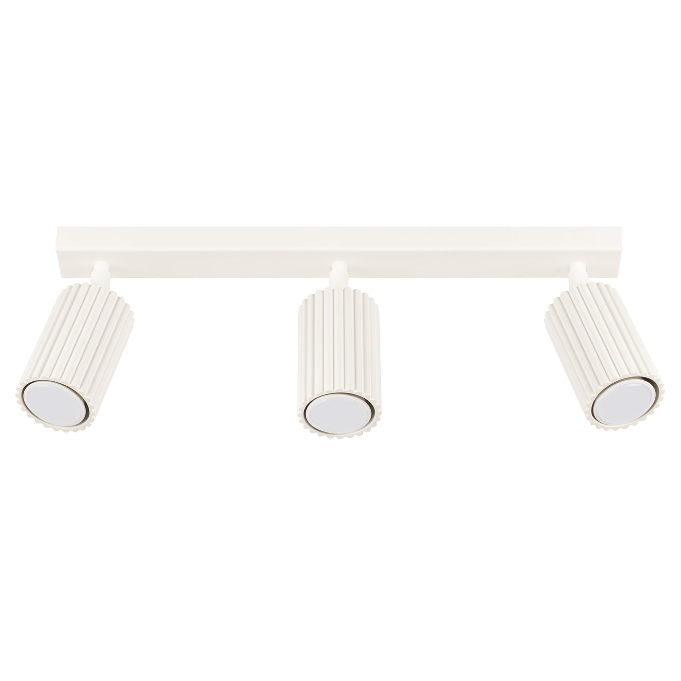 Plafondlamp Karbon 3L Beige Aluminium Modern Plafond