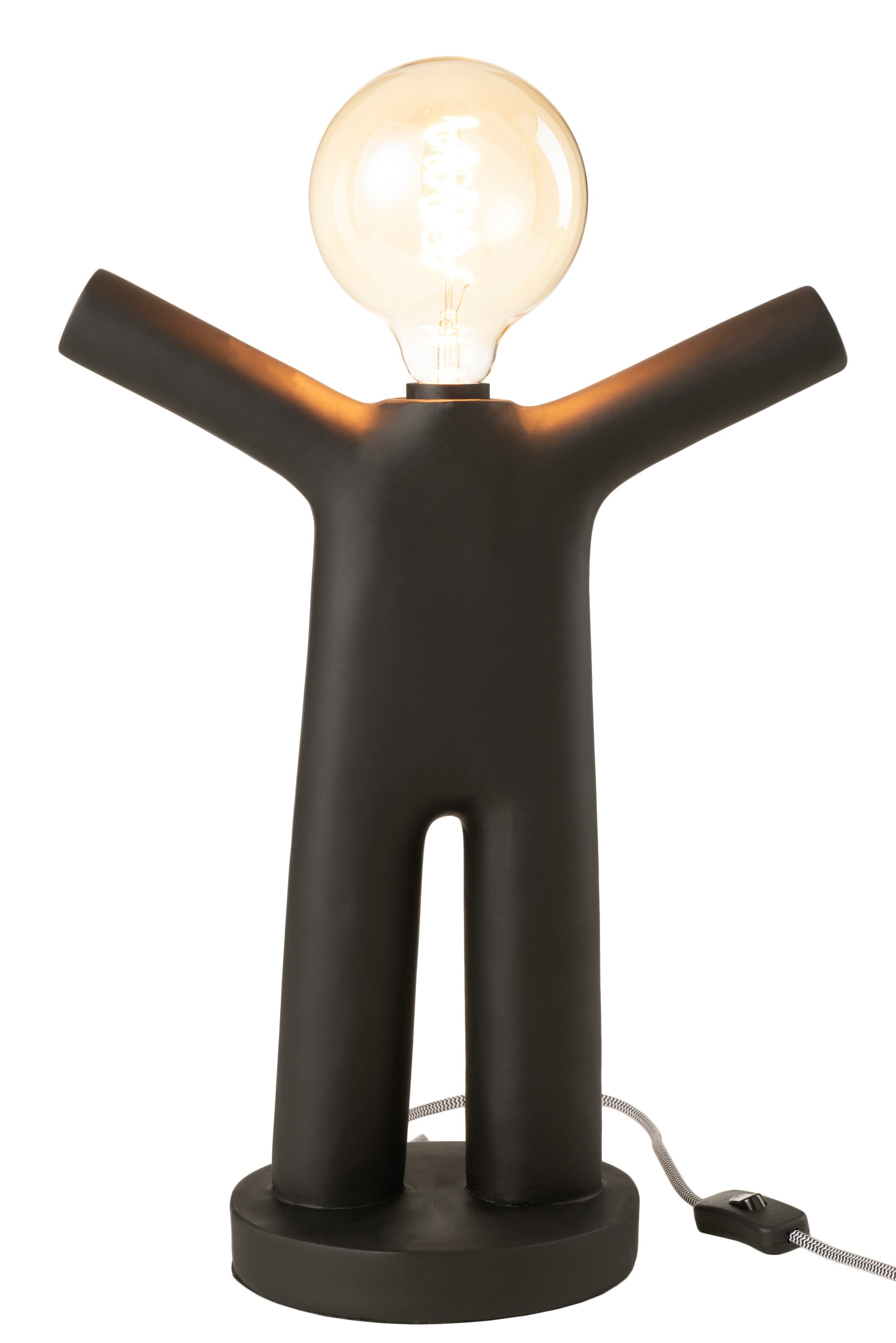 P'tit Maurice Tischlampe – Schwarz-Eleganz trifft modernes Design