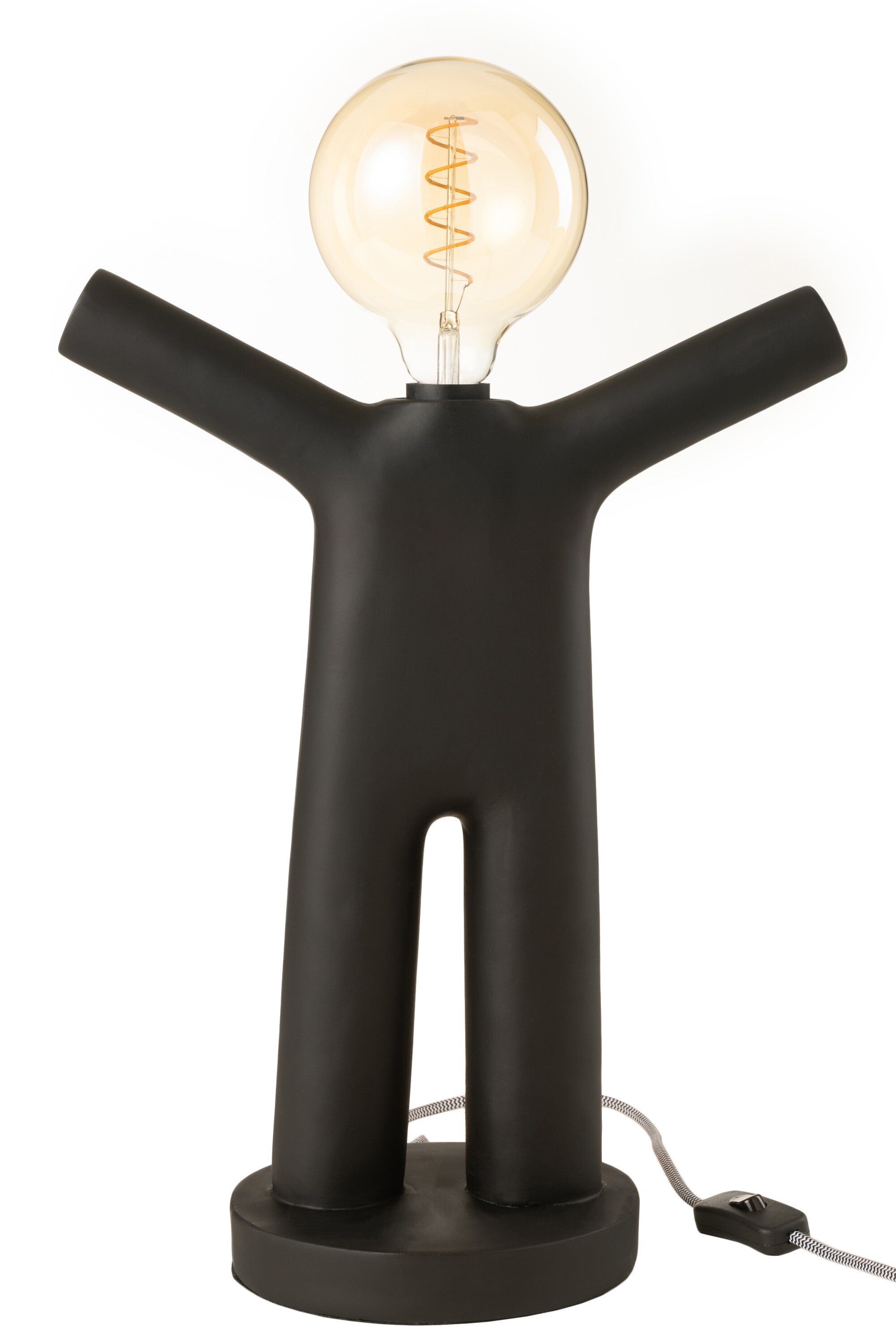 P'tit Maurice Tischlampe – Schwarz-Eleganz trifft modernes Design