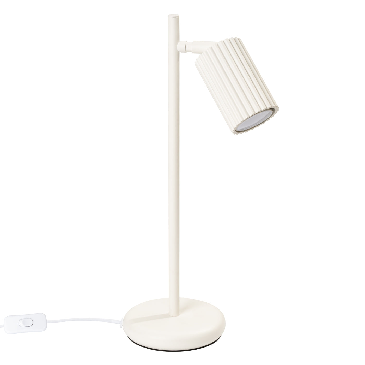 Tafellamp carbon beige aluminium minimalistisch modern