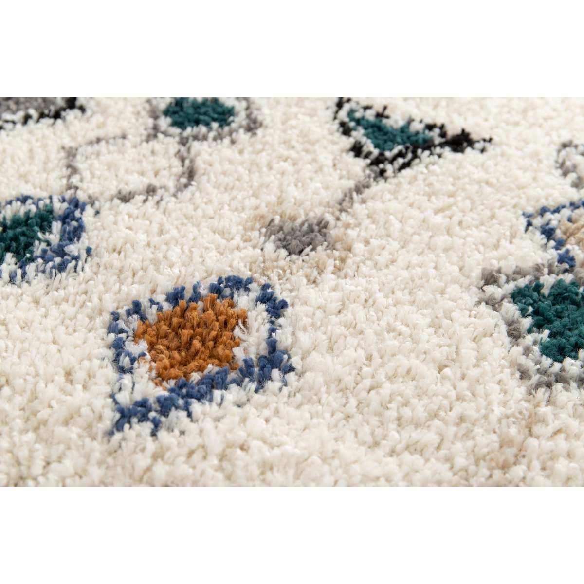 Ethnischer Teppich mit Rand inspirieren Beduine Mogador