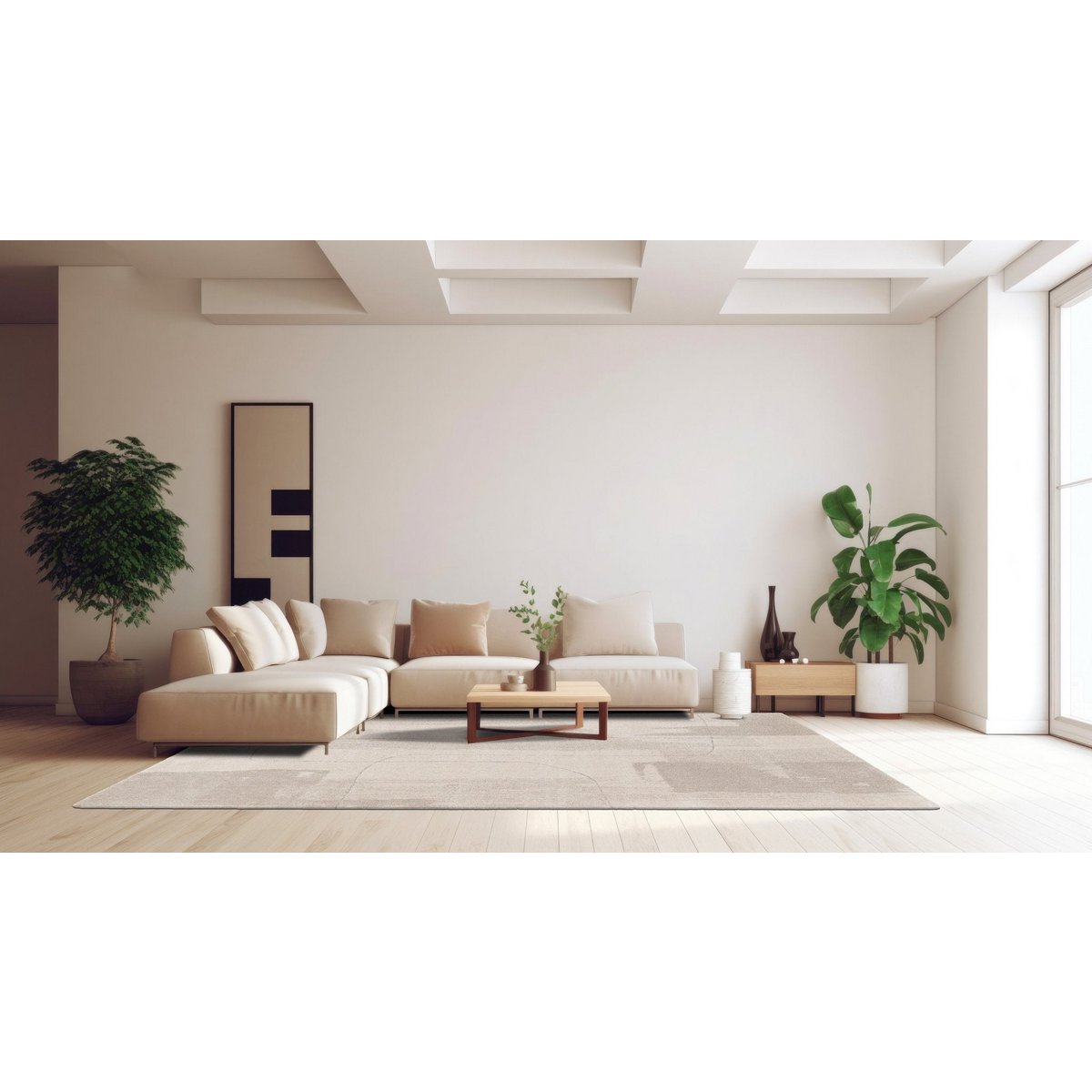 Ultra weicher Teppich und Designer Rätsel