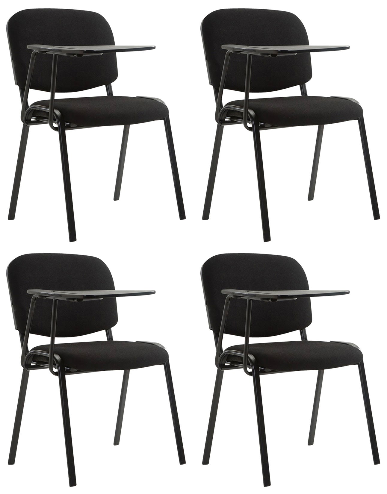 4er Set Stuhl Ken mit Klapptisch Stoff