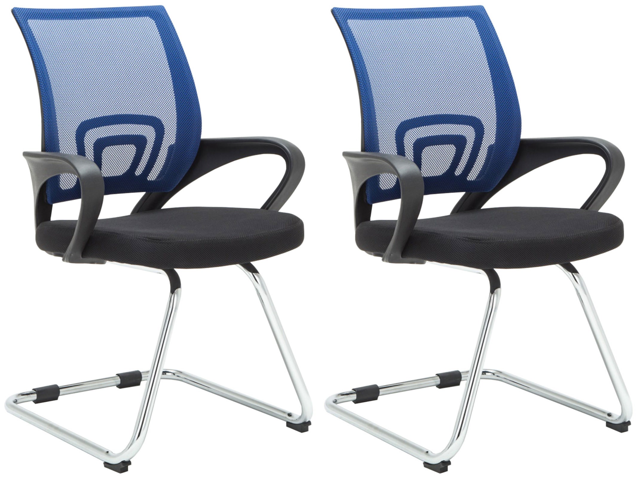 Set van 2 Eureka cantilever stoelen