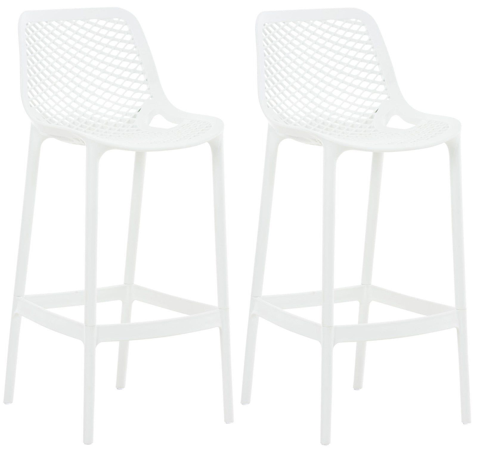 2er Set Outdoor Barhocker Air