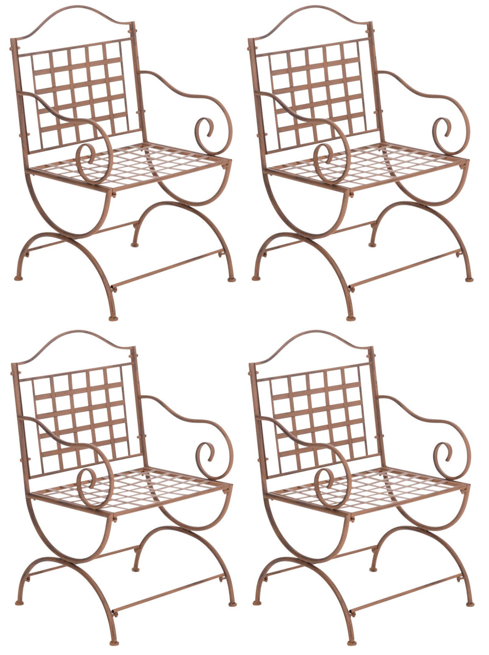 Set van 4 Lotta stoelen