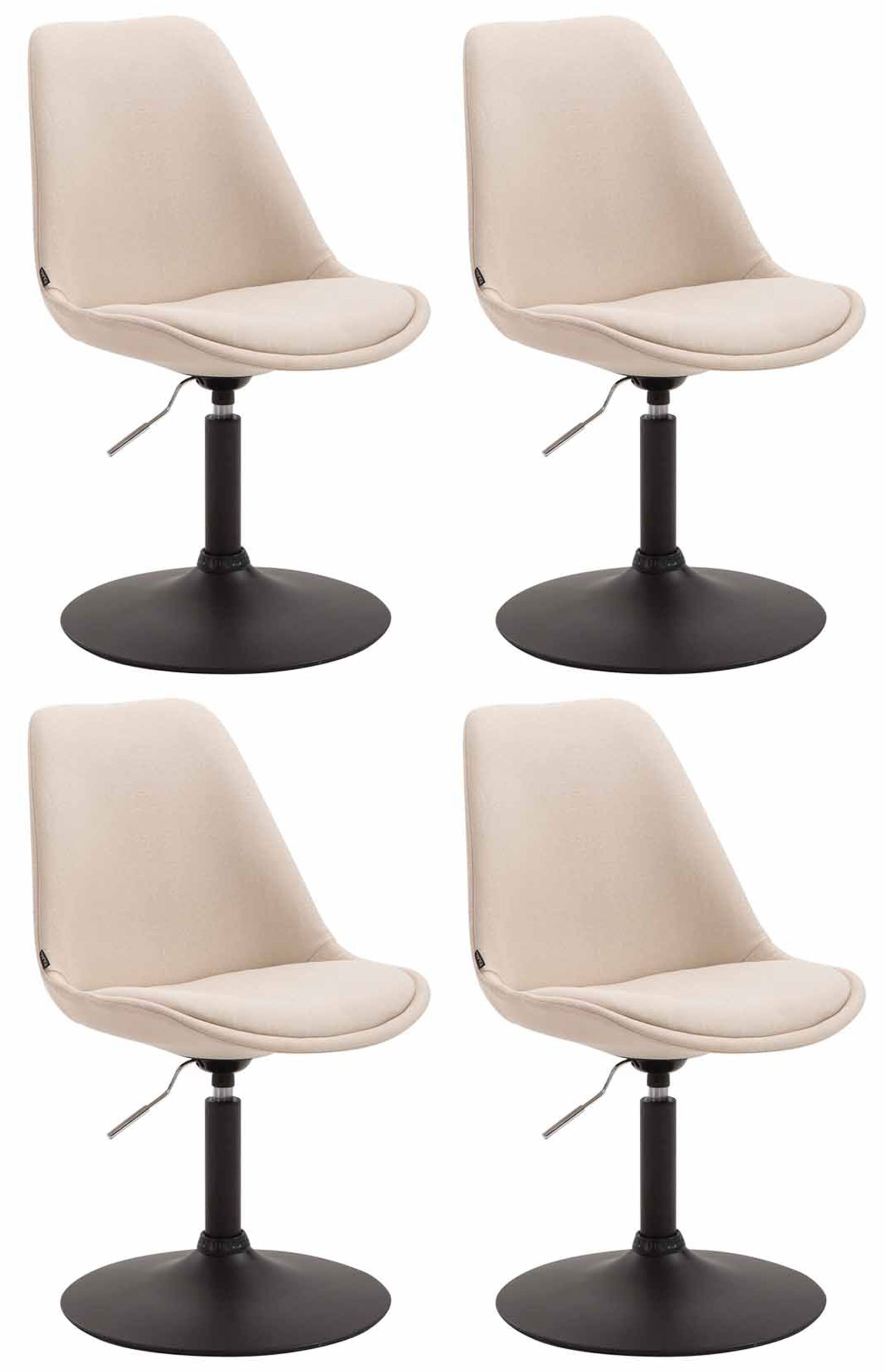 4er Set Esszimmerstühle Maverick Stoff
