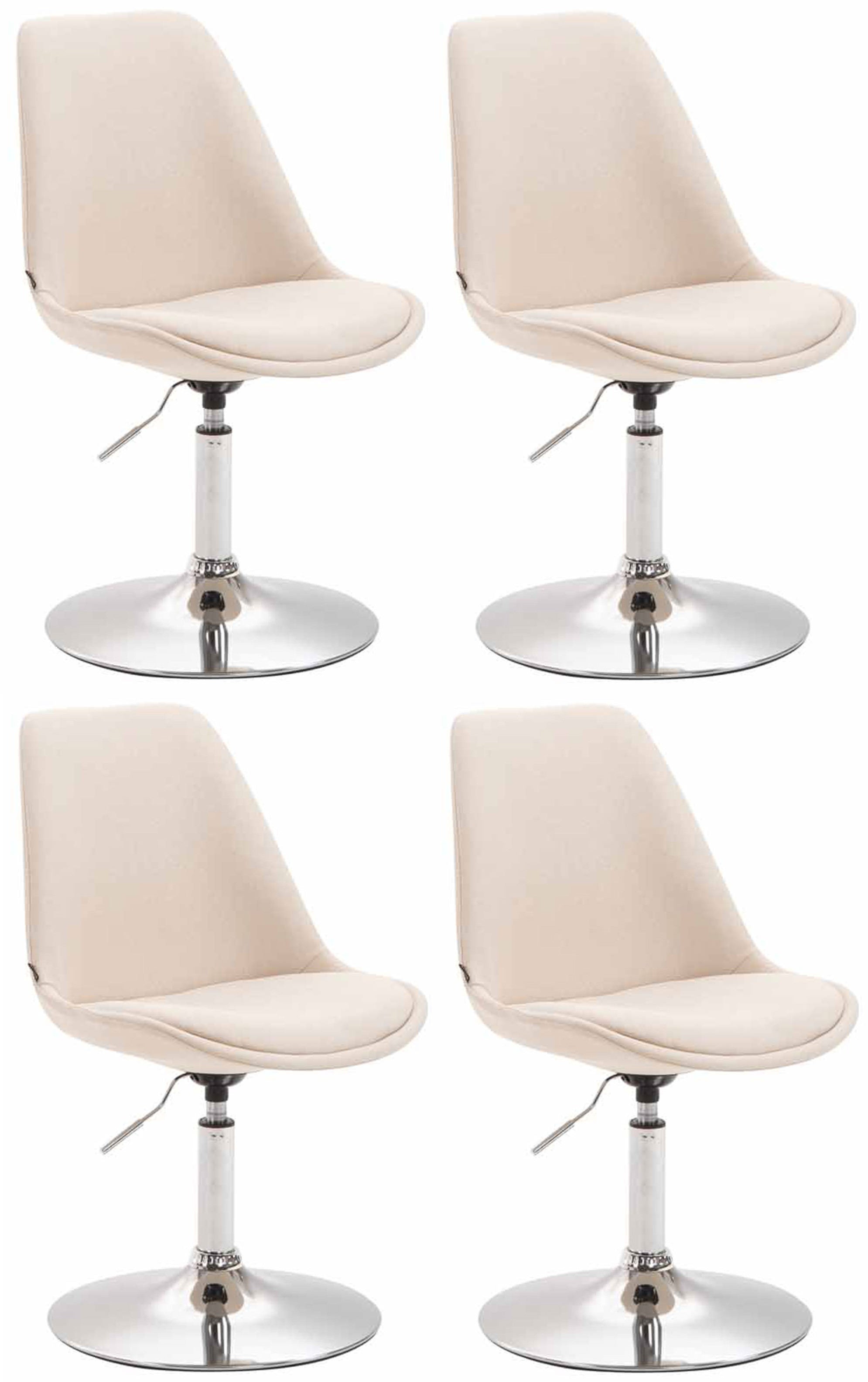 4er Set Esszimmerstühle Maverick Stoff