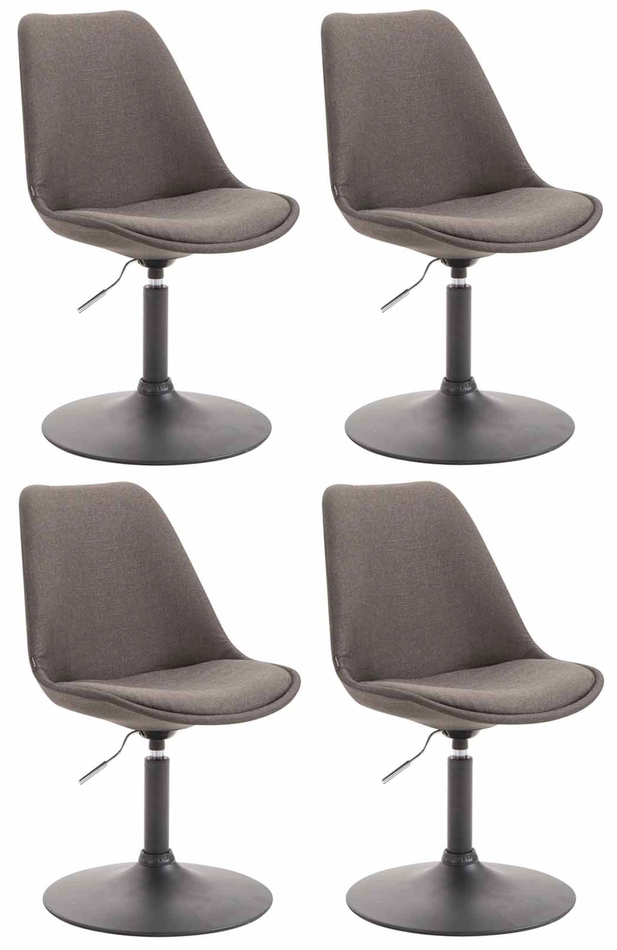 4er Set Esszimmerstühle Maverick Stoff