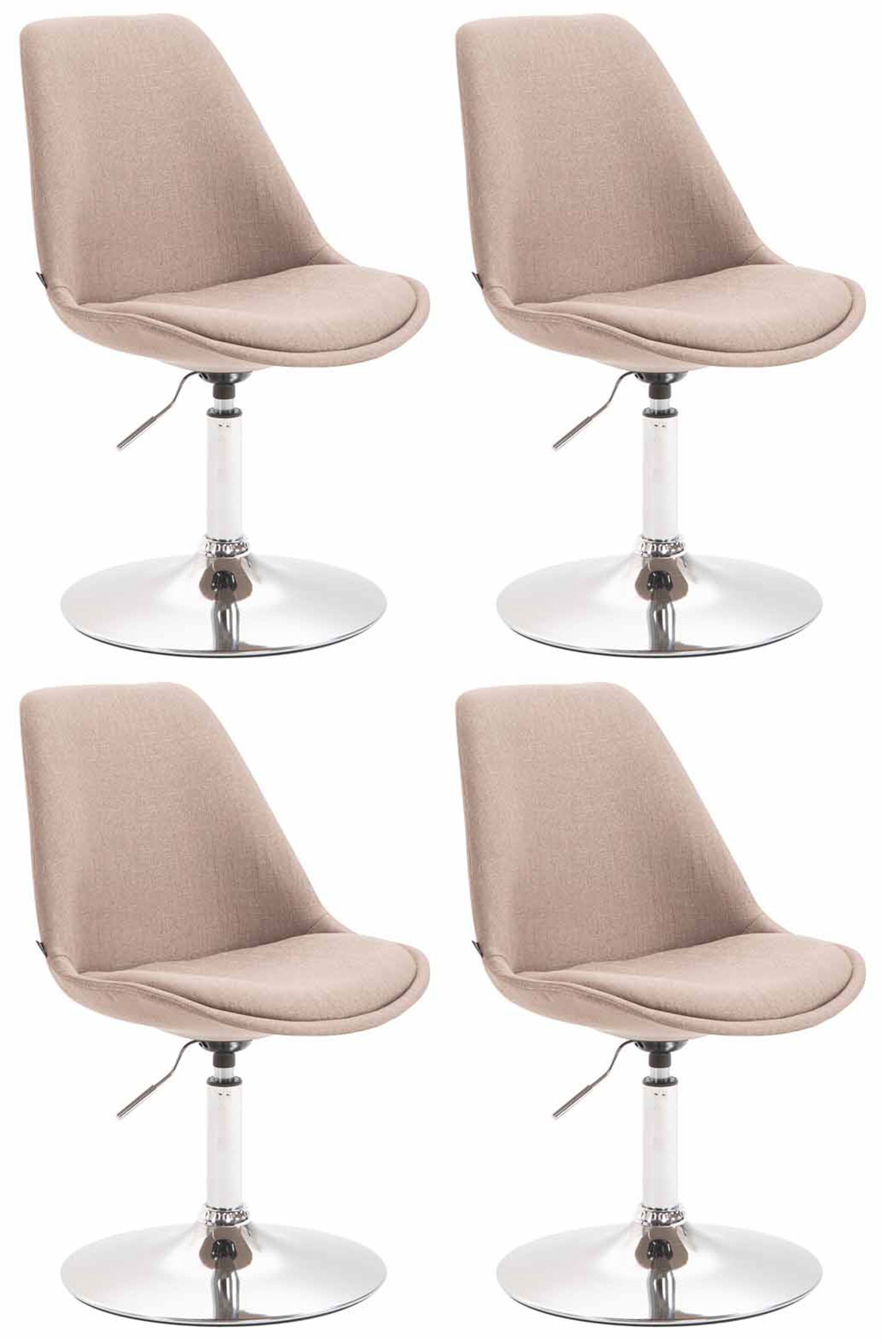 4er Set Esszimmerstühle Maverick Stoff