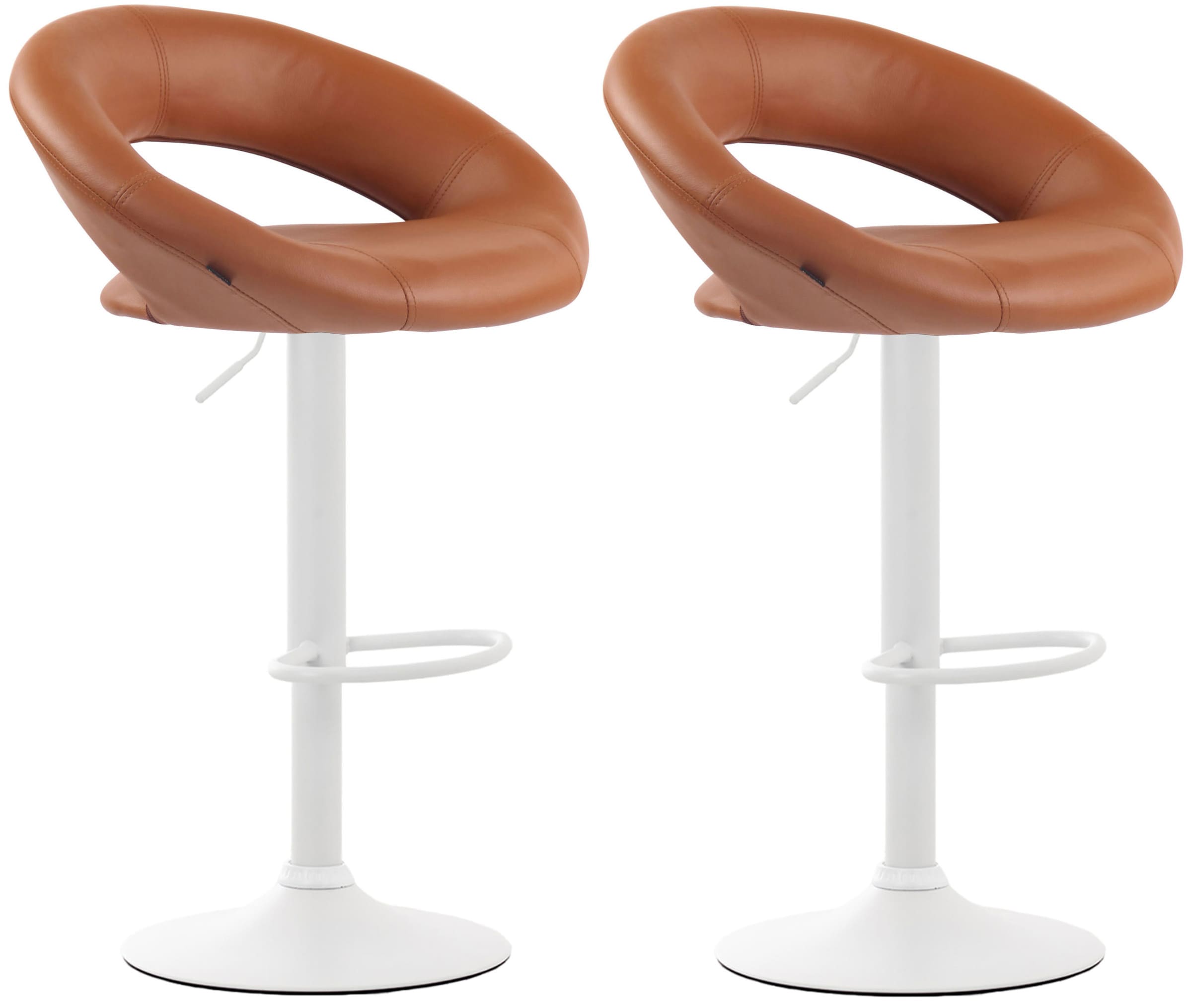 2er Set Barhocker Olinda Kunstleder