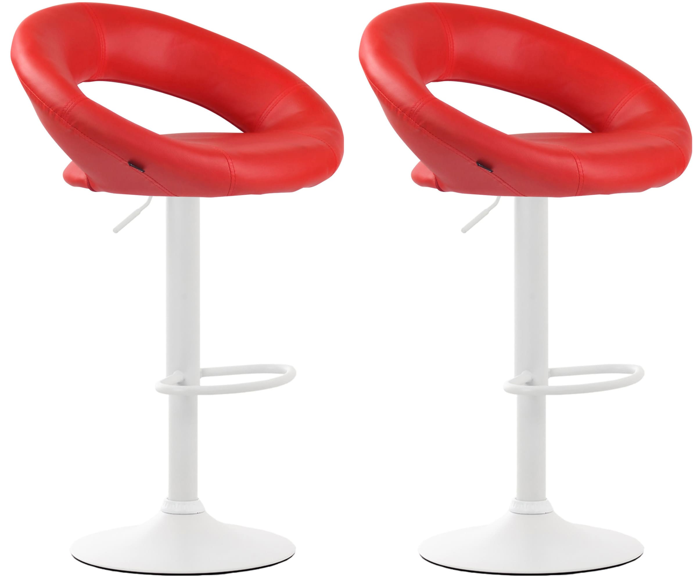 2er Set Barhocker Olinda Kunstleder