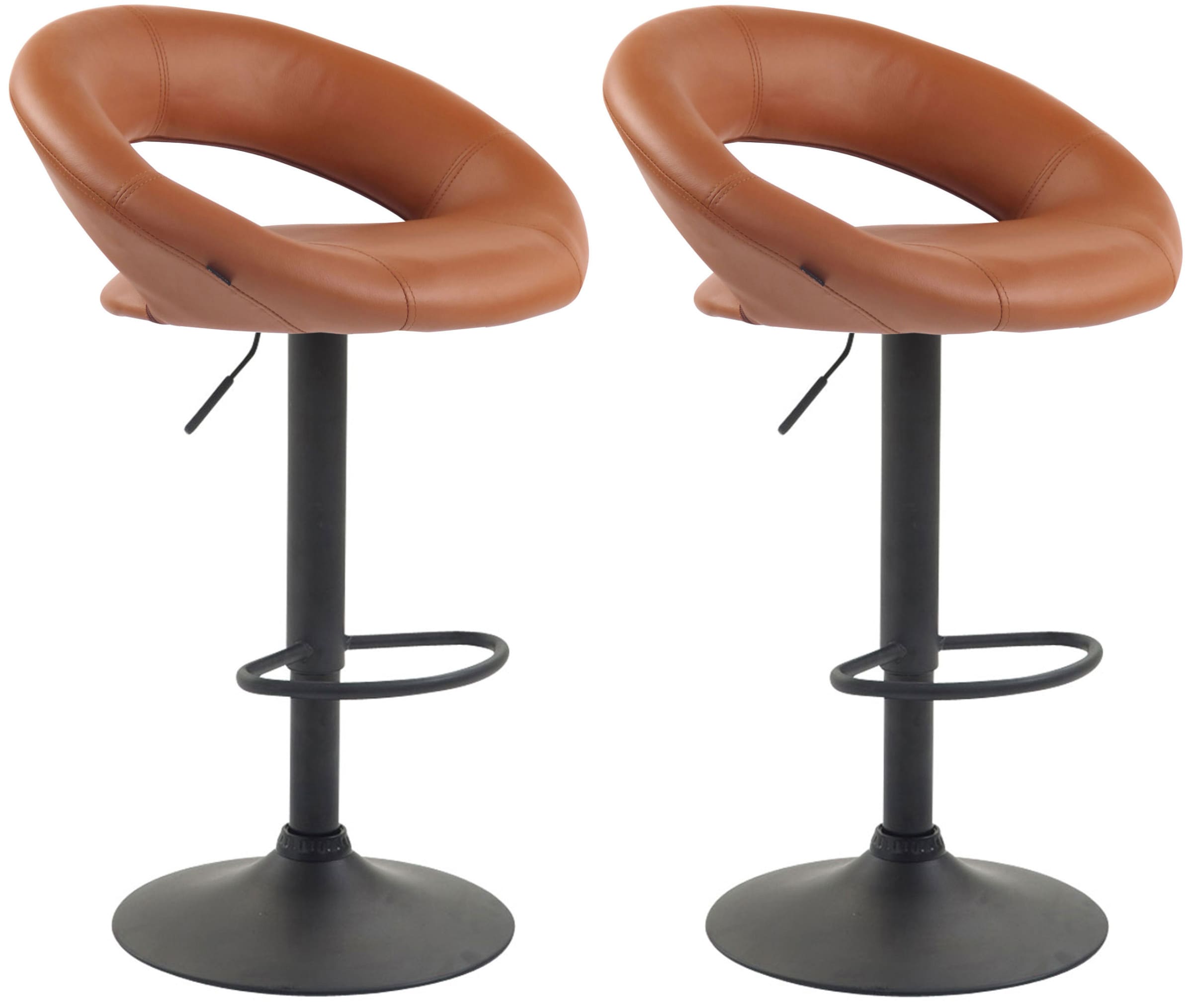 2er Set Barhocker Olinda Kunstleder