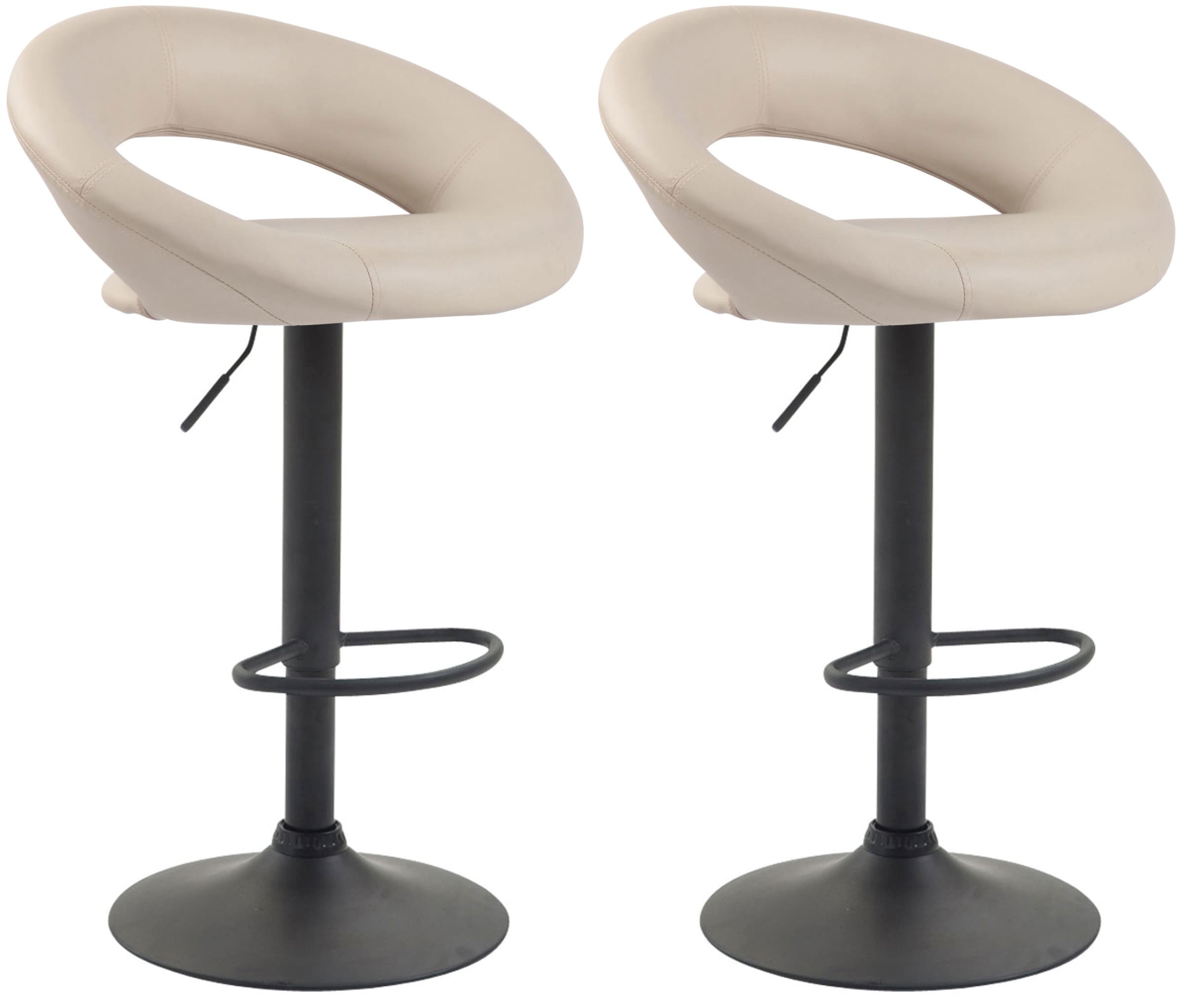 2er Set Barhocker Olinda Kunstleder